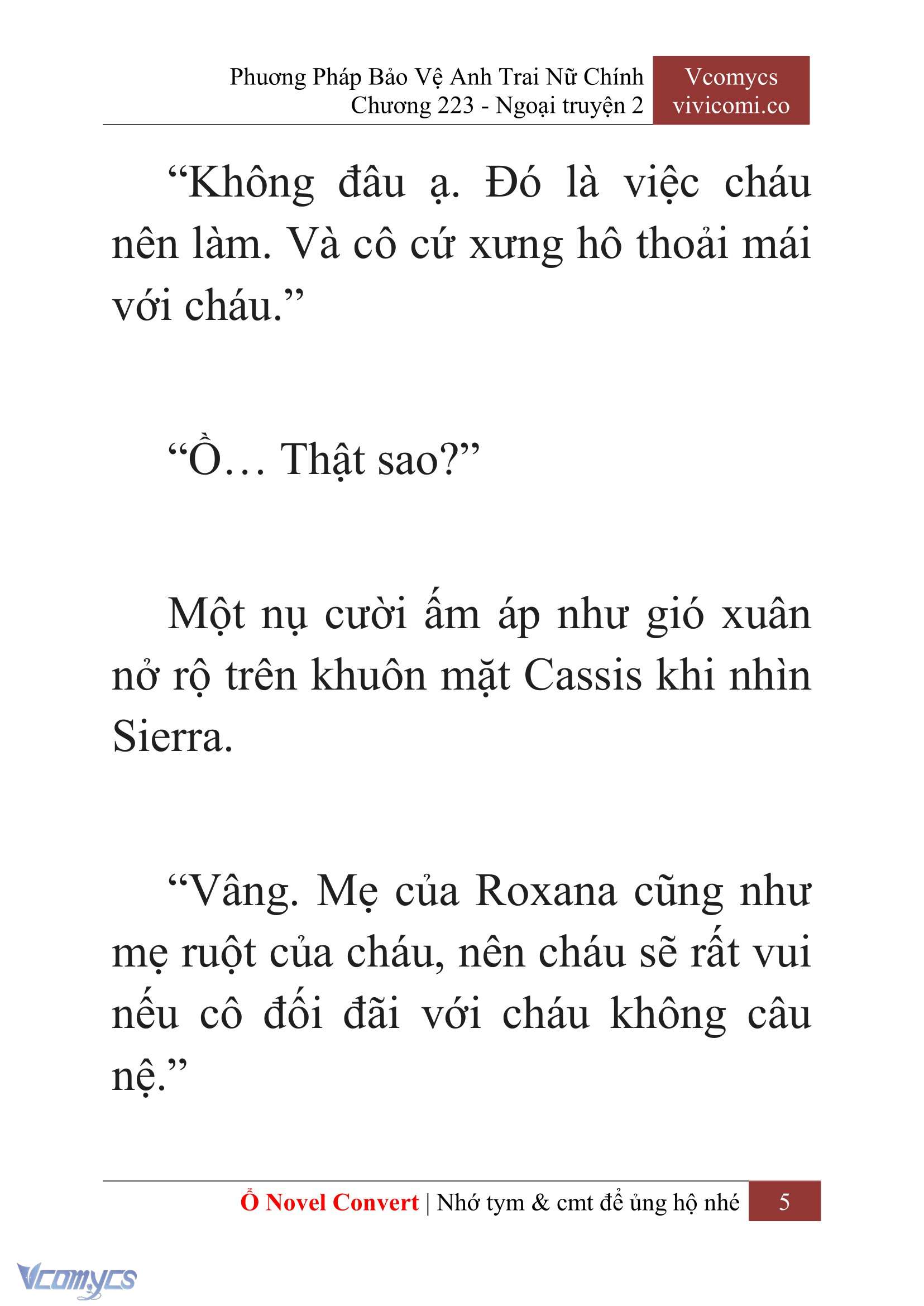 [Novel] Phương Pháp Bảo Vệ Anh Trai Nữ Chính Chap 223 - Trang 2