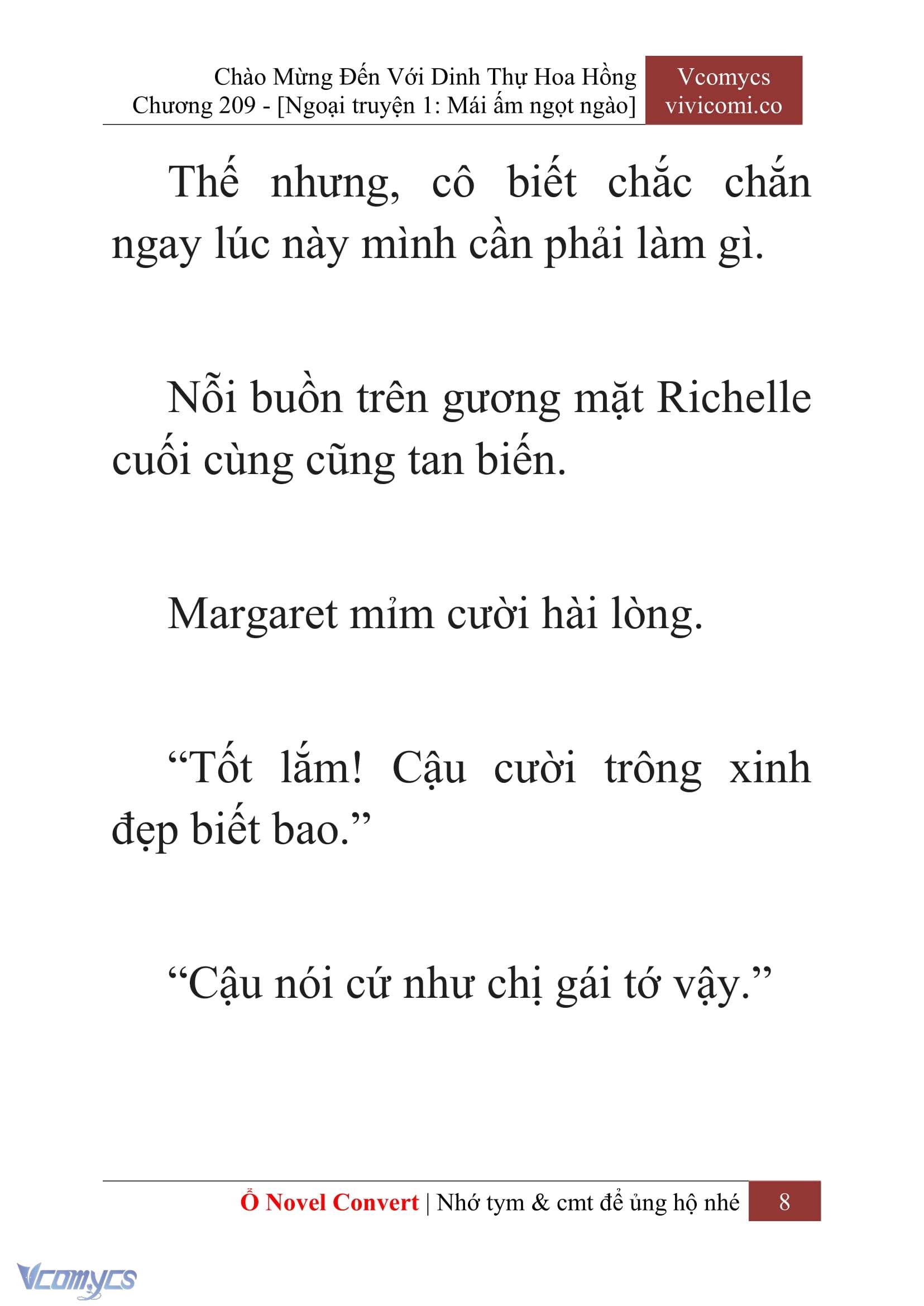 [Novel] Chào Mừng Đến Với Dinh Thự Hoa Hồng Chap 209 - Trang 2