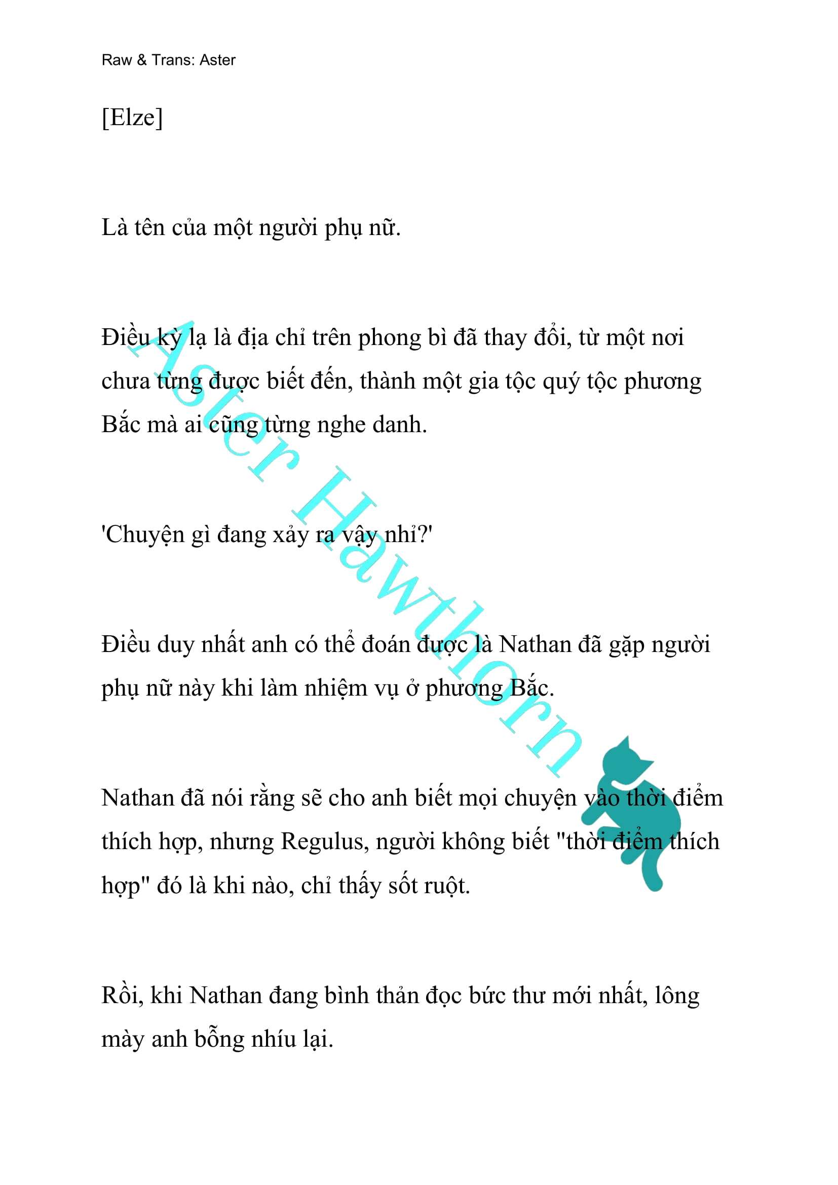 [NOVEL] Anh Hùng Khao Khát Sự Sa Ngã Của Thánh Nữ Chap 35 - Trang 2