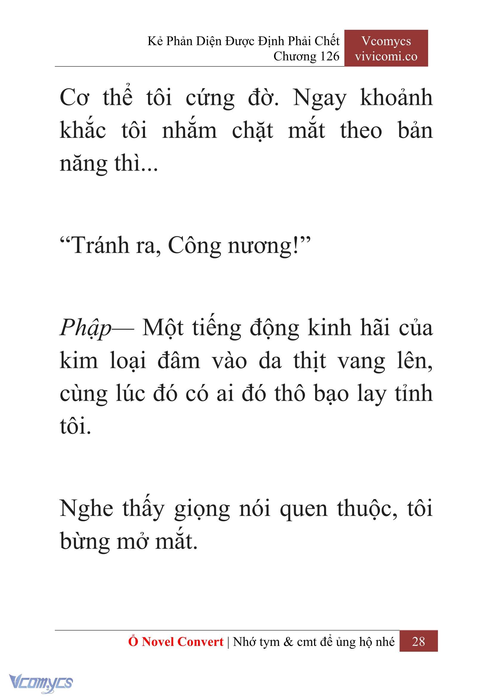 [Novel] Kẻ Phản Diện Được Định Phải Chết Chap 126 - Trang 2