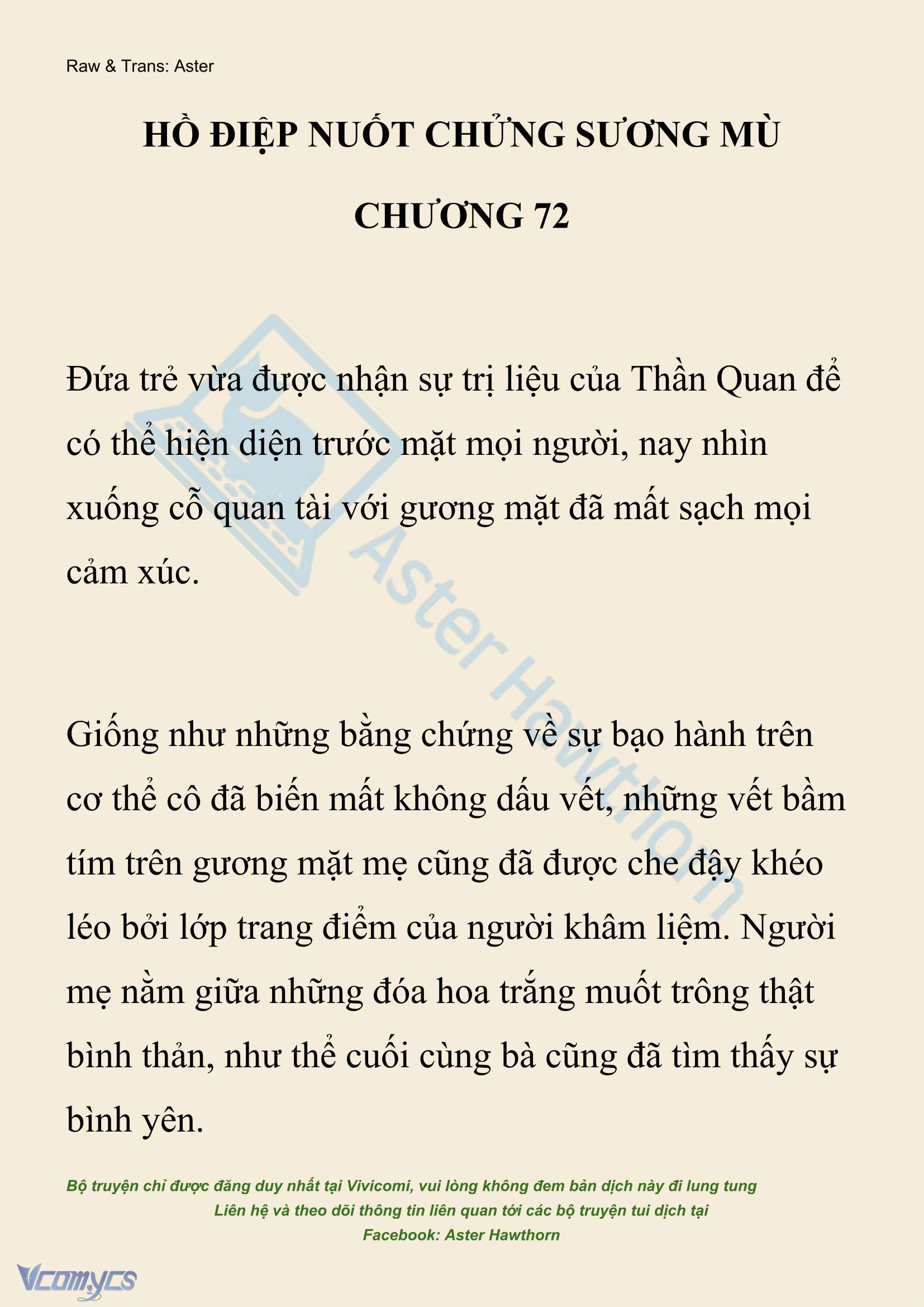 [NOVEL] Hồ Điệp Nuốt Chửng Sương Mù Chap 72 - Trang 2