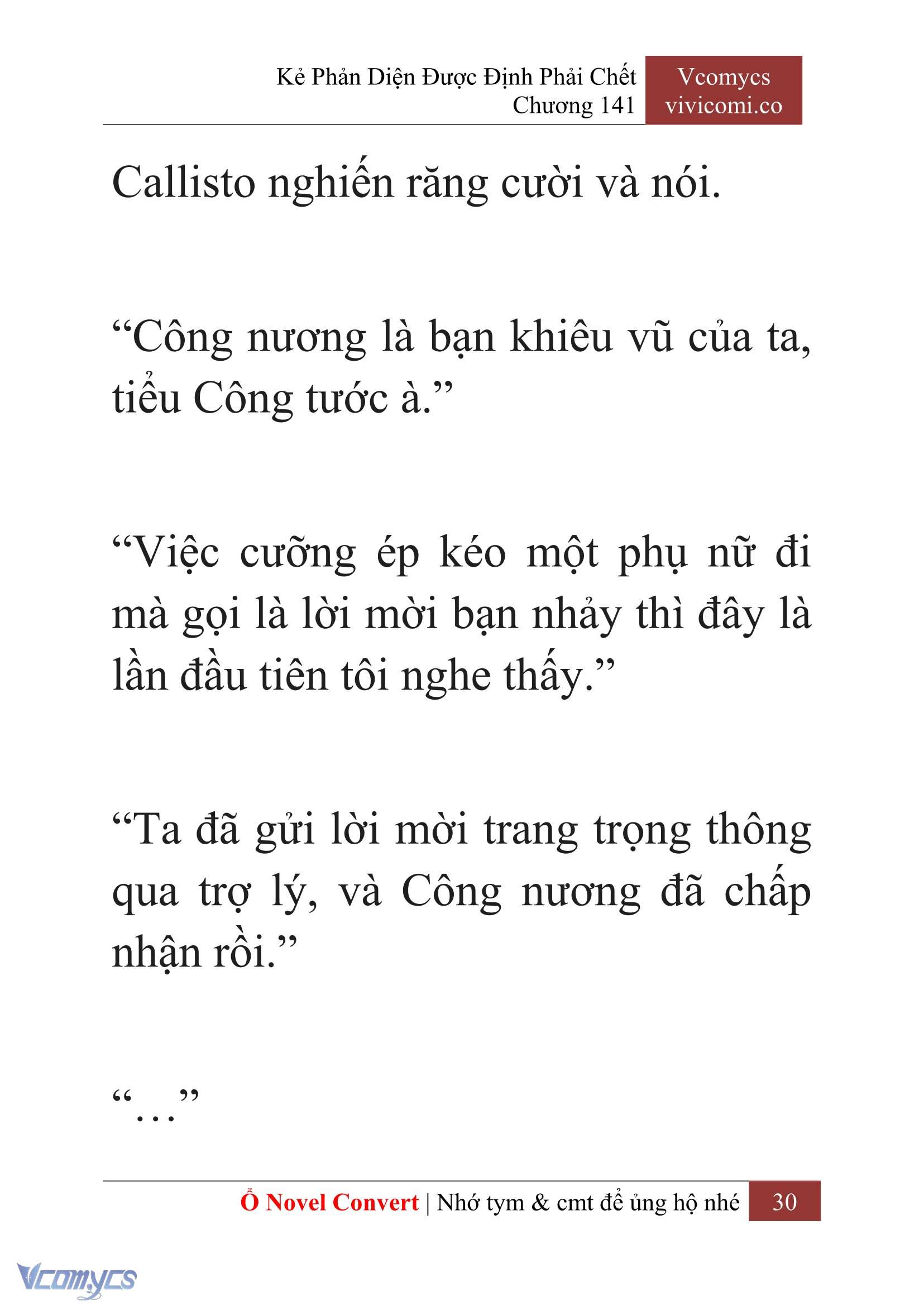 [Novel] Kẻ Phản Diện Được Định Phải Chết Chap 141 - Trang 2