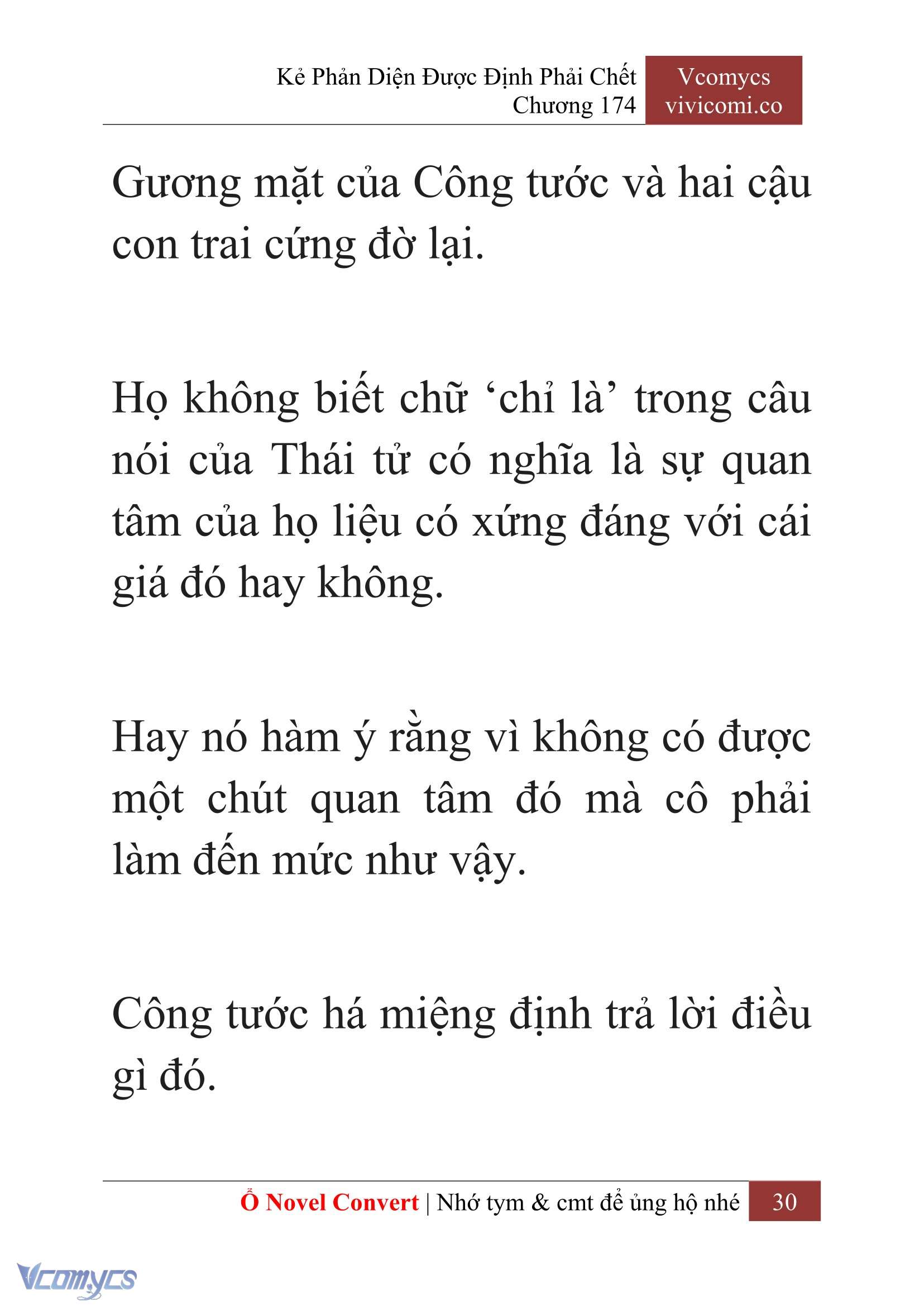 [Novel] Kẻ Phản Diện Được Định Phải Chết Chap 174 - Trang 2