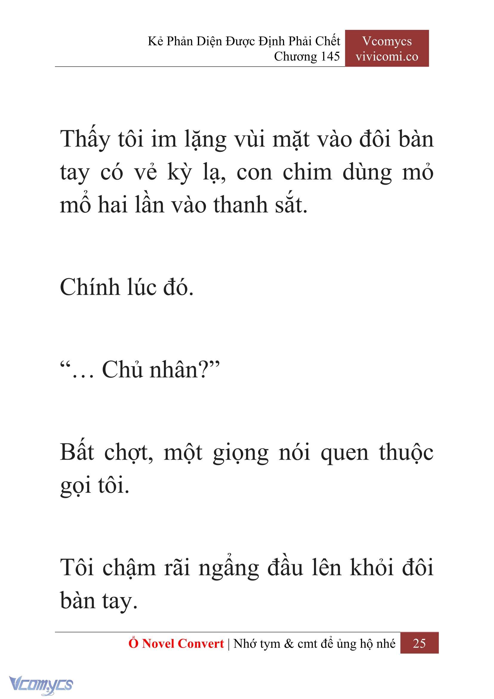 [Novel] Kẻ Phản Diện Được Định Phải Chết Chap 145 - Trang 2