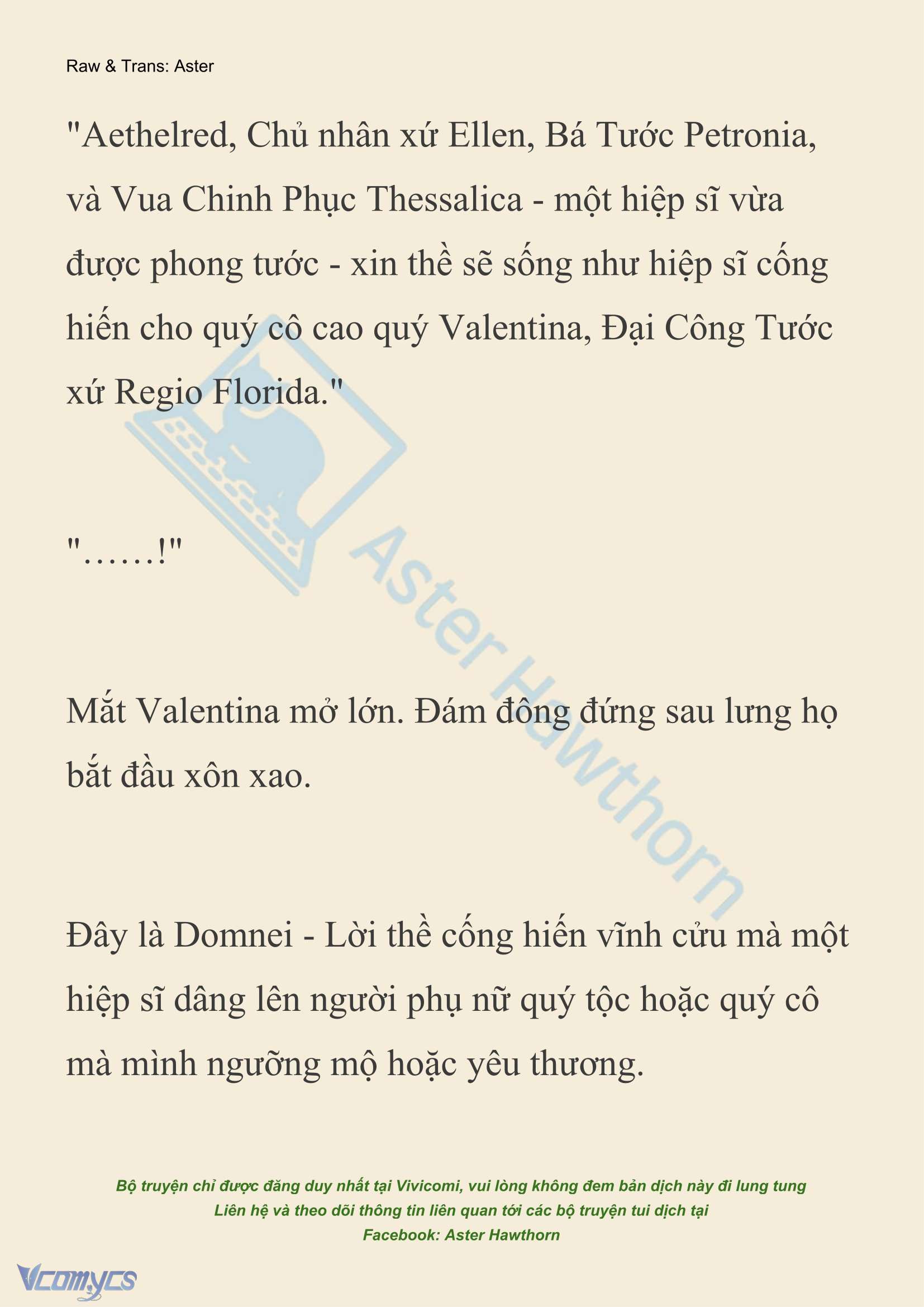 [NOVEL] Thiên Đường Của Valentina Chap 220 - Trang 2