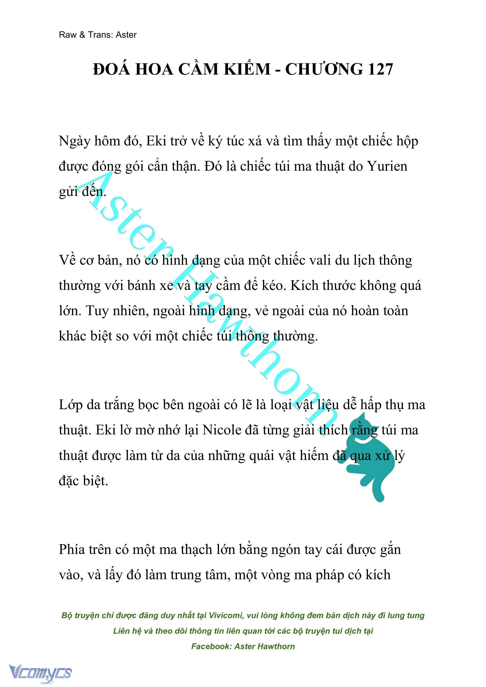 [NOVEL] Đóa Hoa Cầm Kiếm Chap 127 - Trang 2