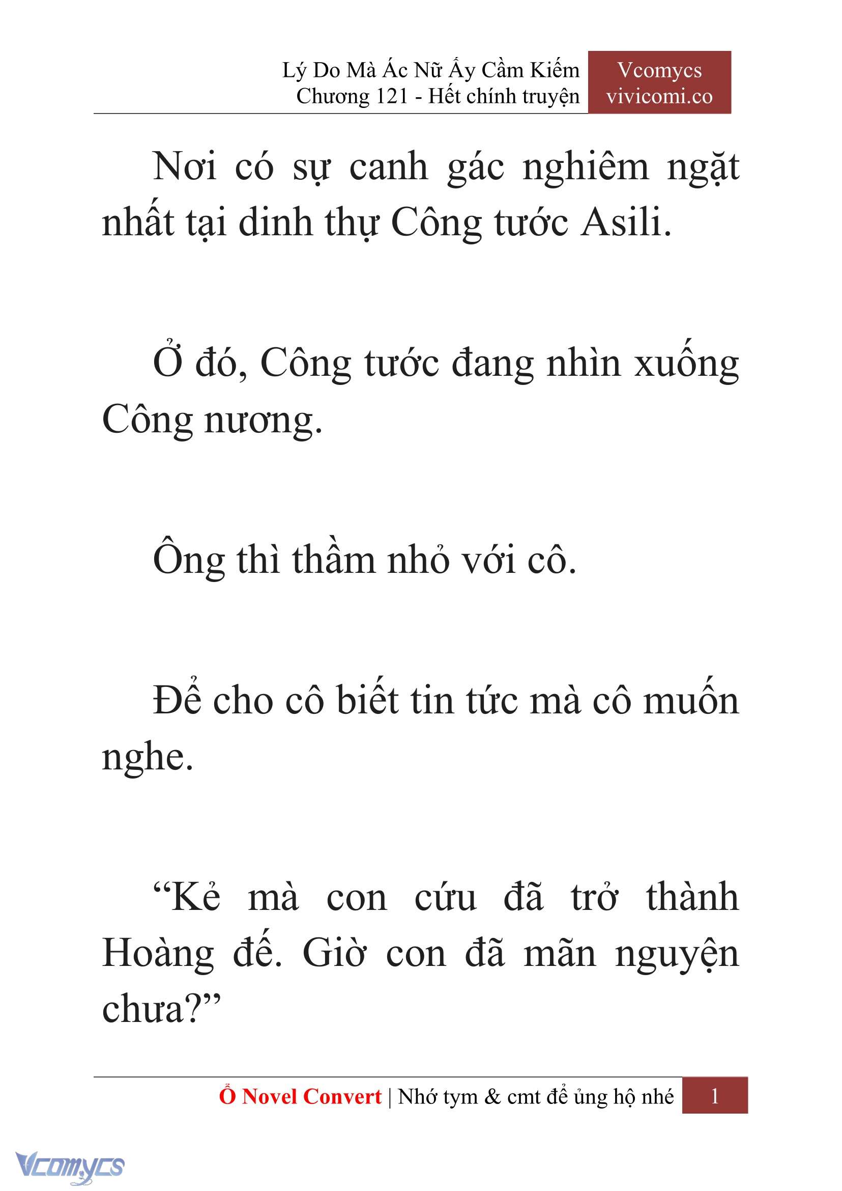 [Novel] Lý Do Mà Ác Nữ Ấy Cầm Kiếm Chap 121 - Trang 2
