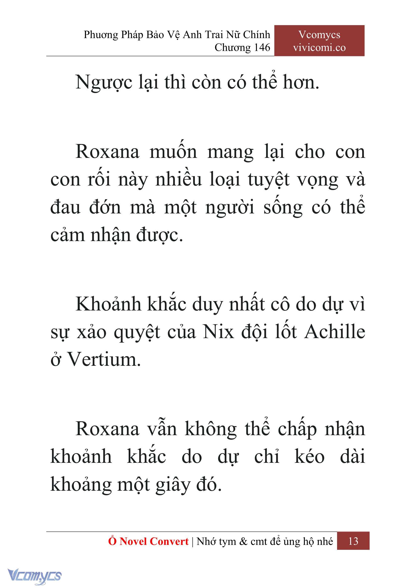 [Novel] Phương Pháp Bảo Vệ Anh Trai Nữ Chính Chap 146 - Trang 2