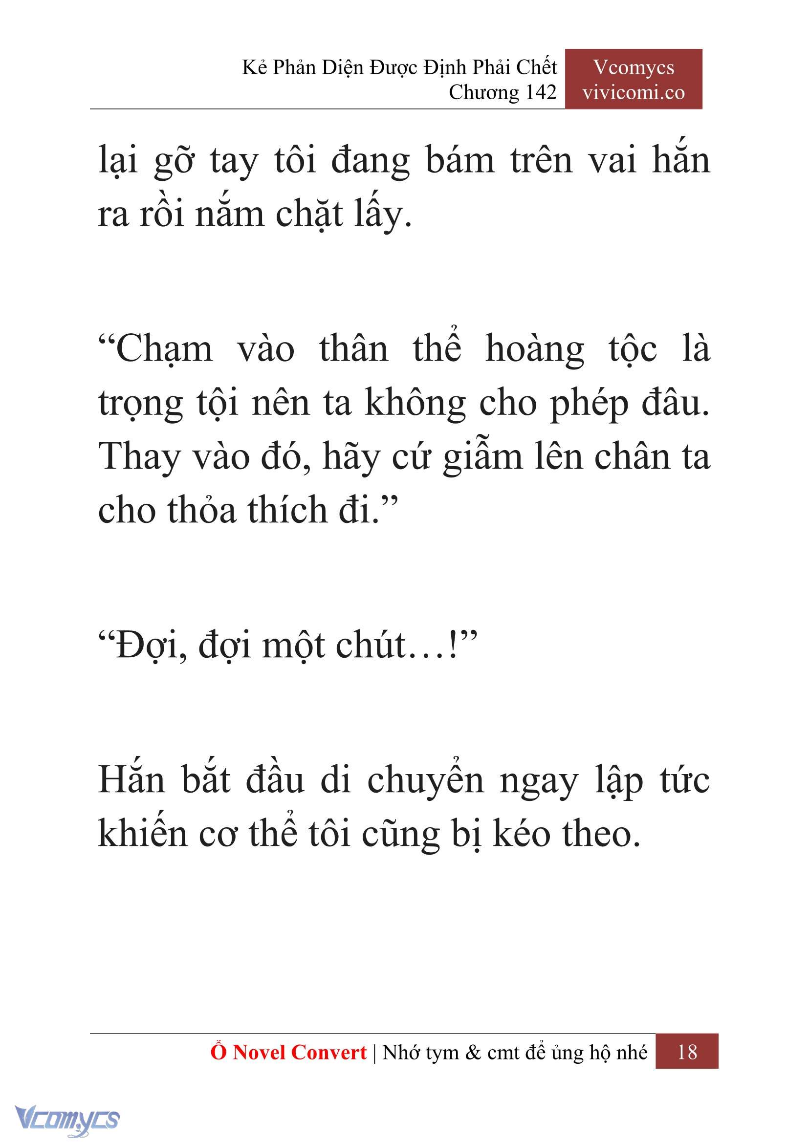 [Novel] Kẻ Phản Diện Được Định Phải Chết Chap 142 - Trang 2
