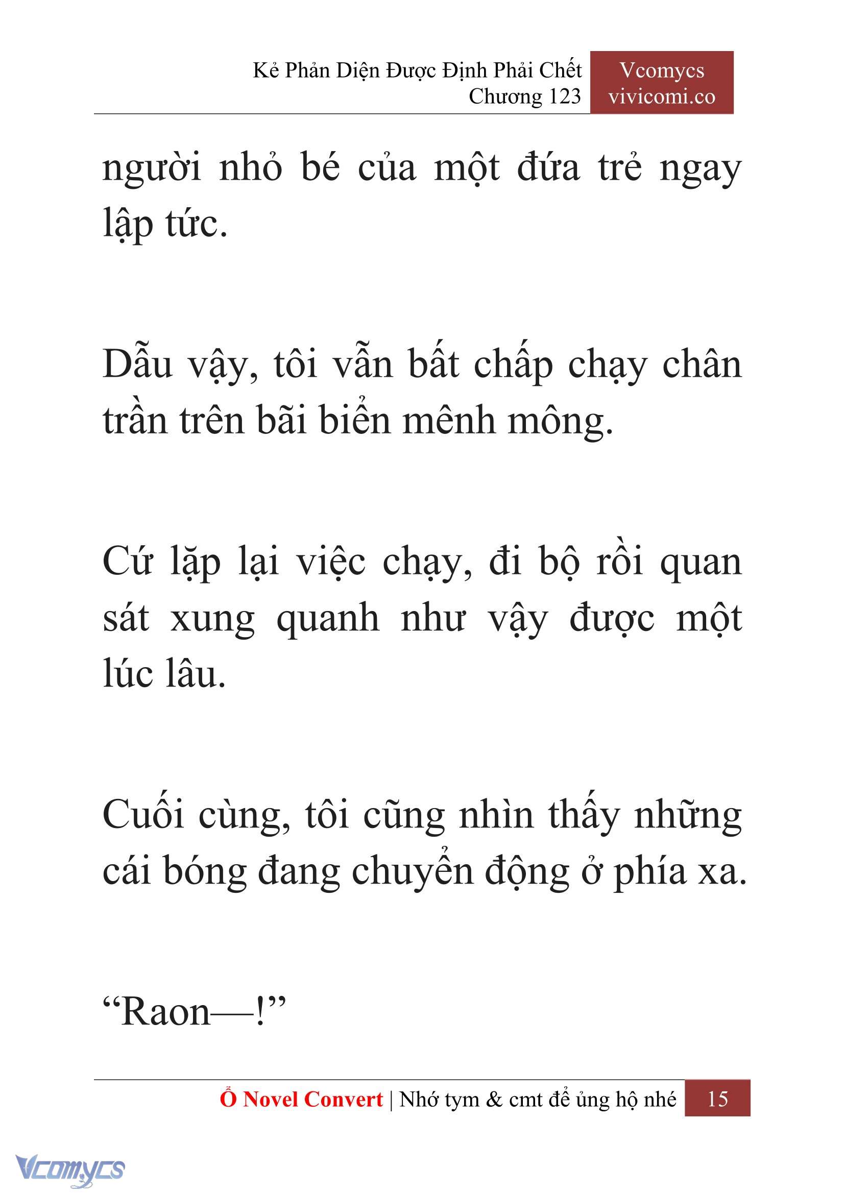 [Novel] Kẻ Phản Diện Được Định Phải Chết Chap 123 - Trang 2