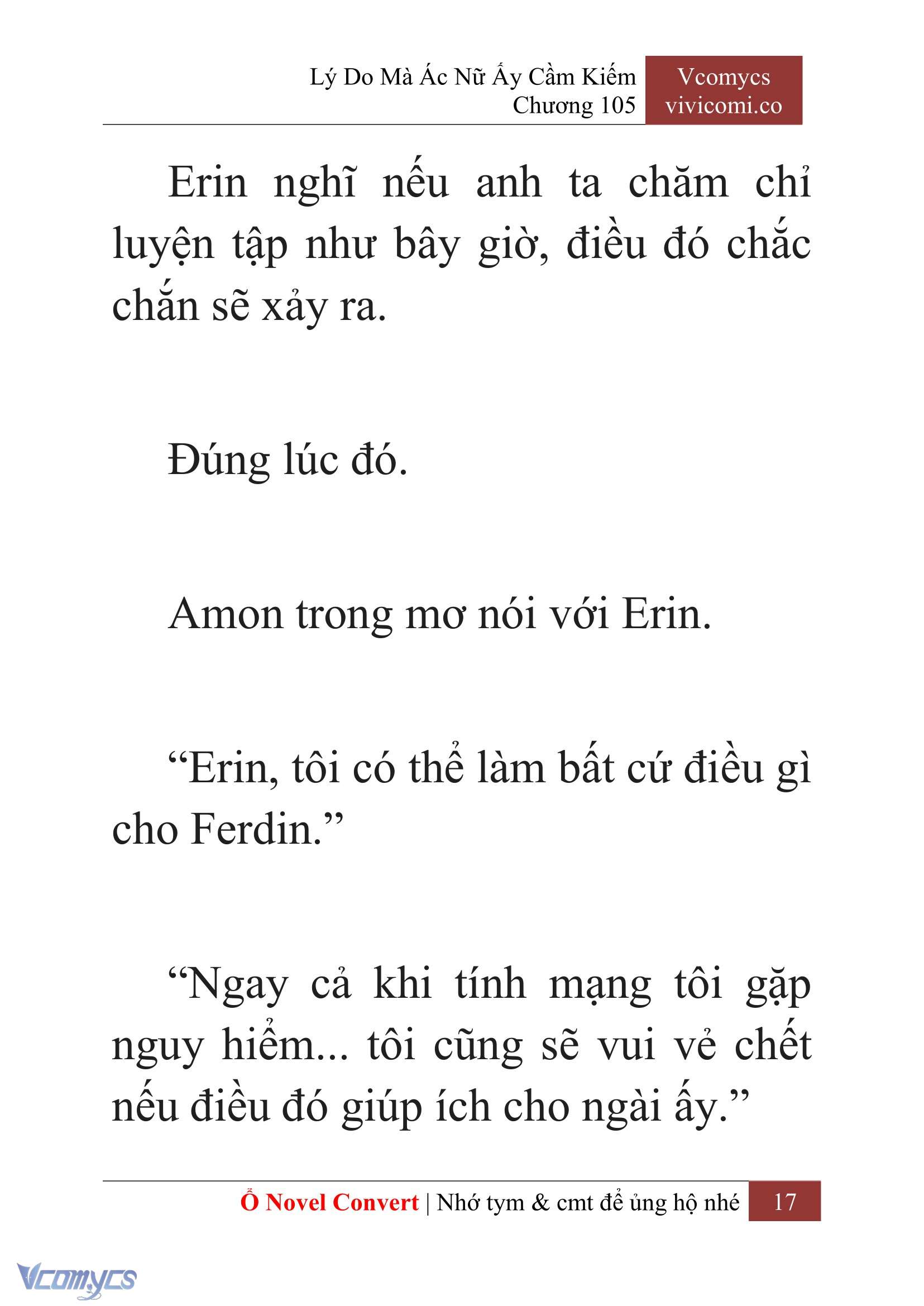 [Novel] Lý Do Mà Ác Nữ Ấy Cầm Kiếm Chap 105 - Trang 2
