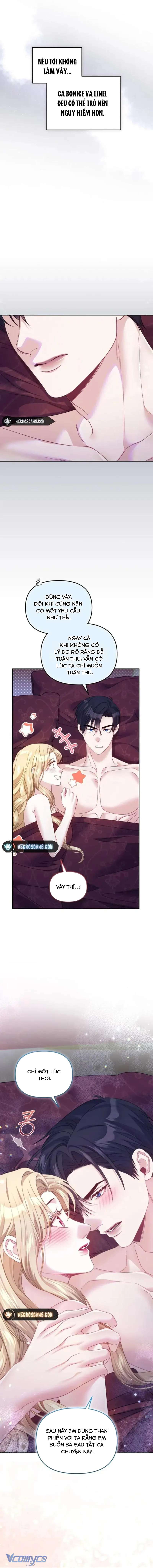 Tôi Đã Trải Qua Đêm Đầu Tiên Dù Chỉ Là Hoàng Hậu Thay Thế Chap 26 - Trang 2