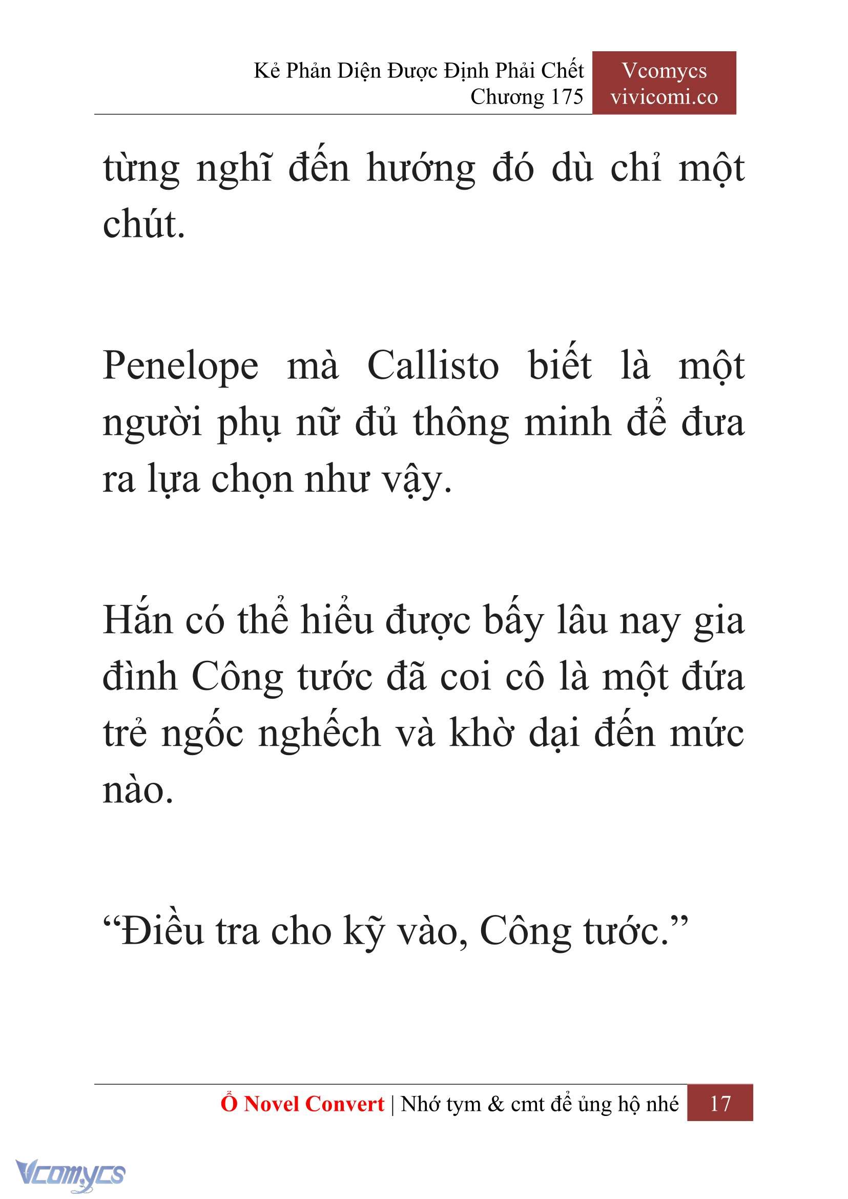 [Novel] Kẻ Phản Diện Được Định Phải Chết Chap 175 - Trang 2