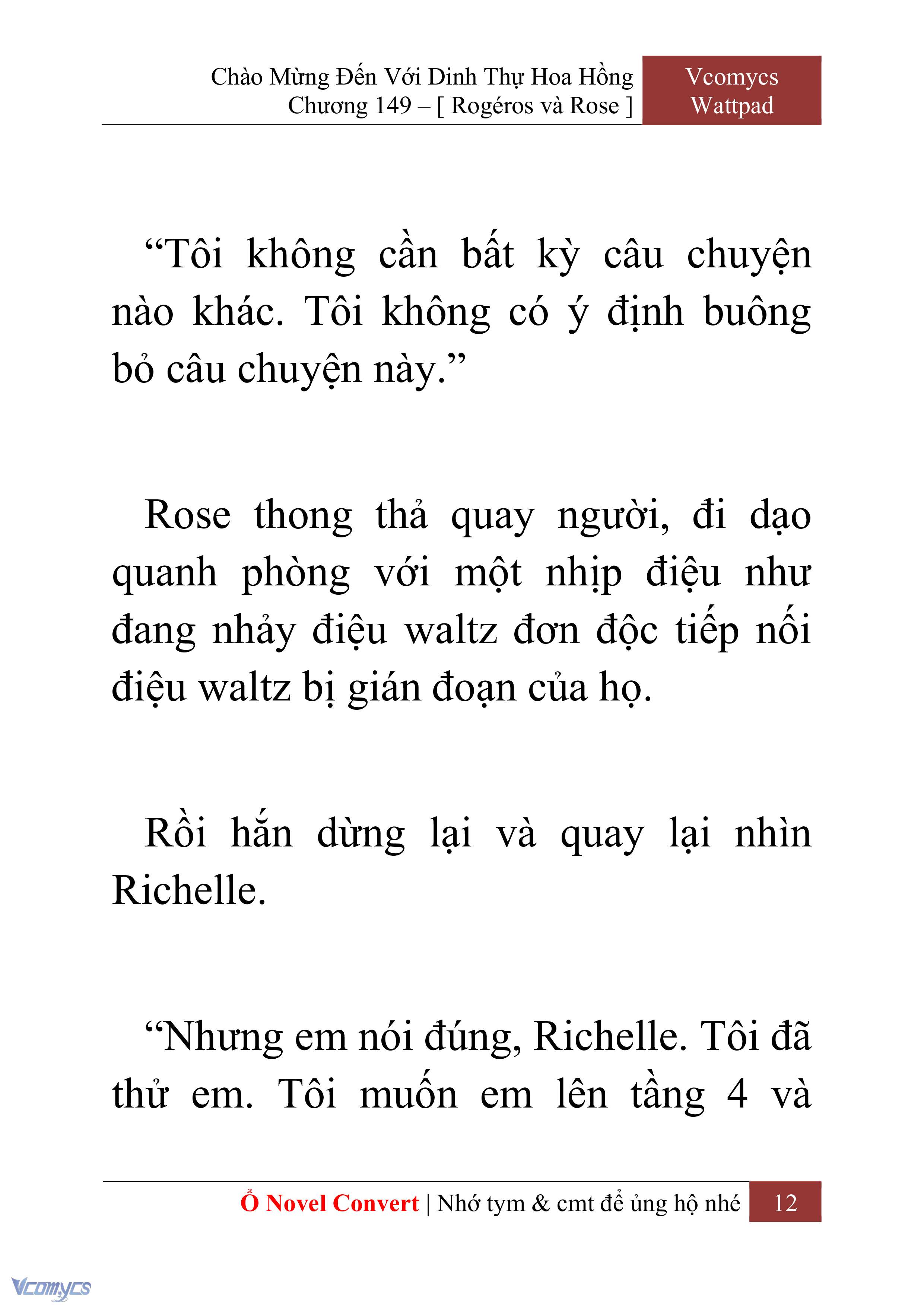 [Novel] Chào Mừng Đến Với Dinh Thự Hoa Hồng Chap 149 - Trang 2