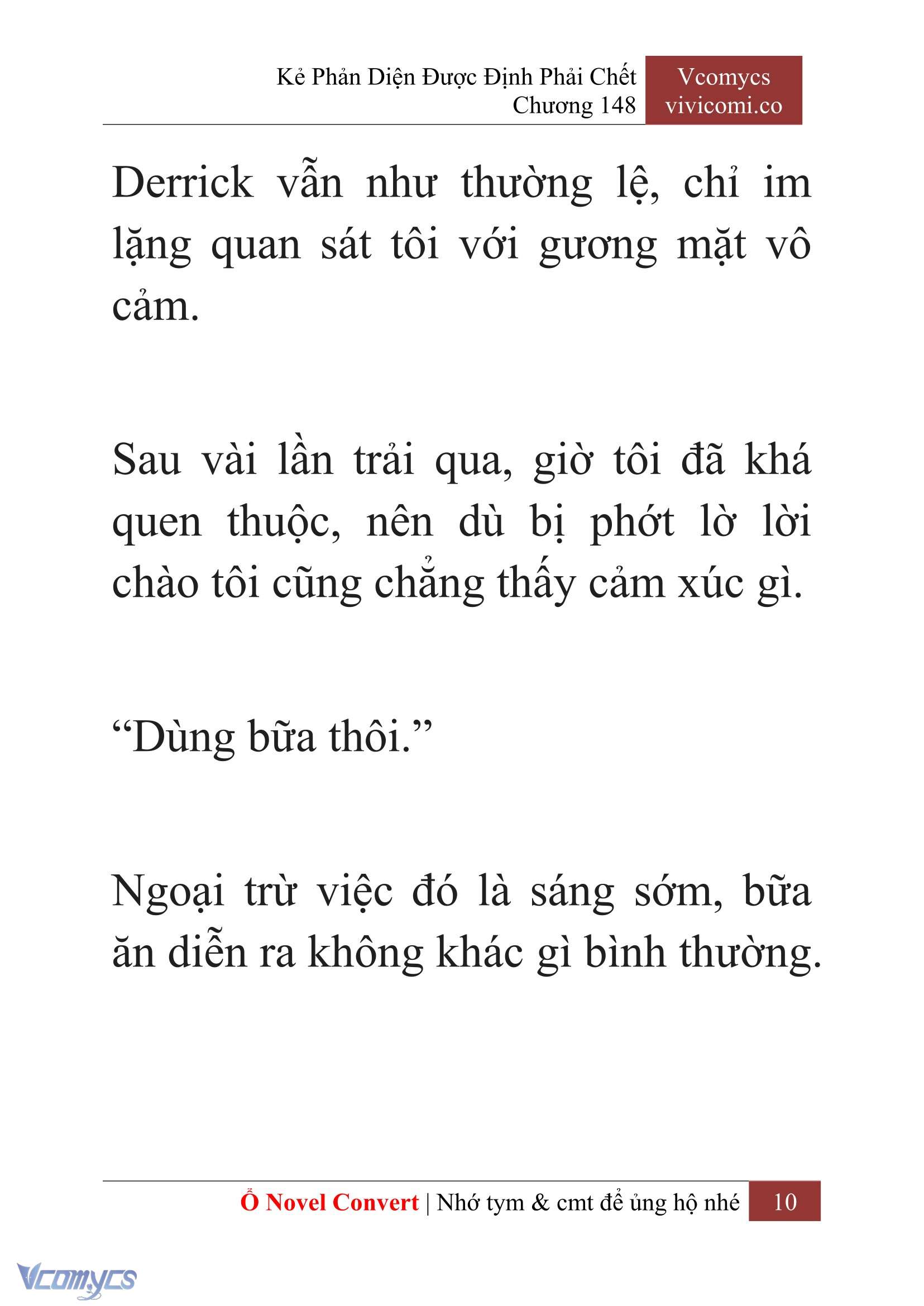 [Novel] Kẻ Phản Diện Được Định Phải Chết Chap 148 - Trang 2