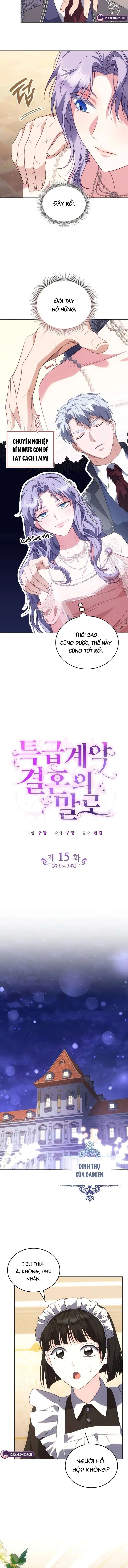 Kết cục của cuộc hôn nhân hợp đồng cao cấp Chap 15 - Trang 2