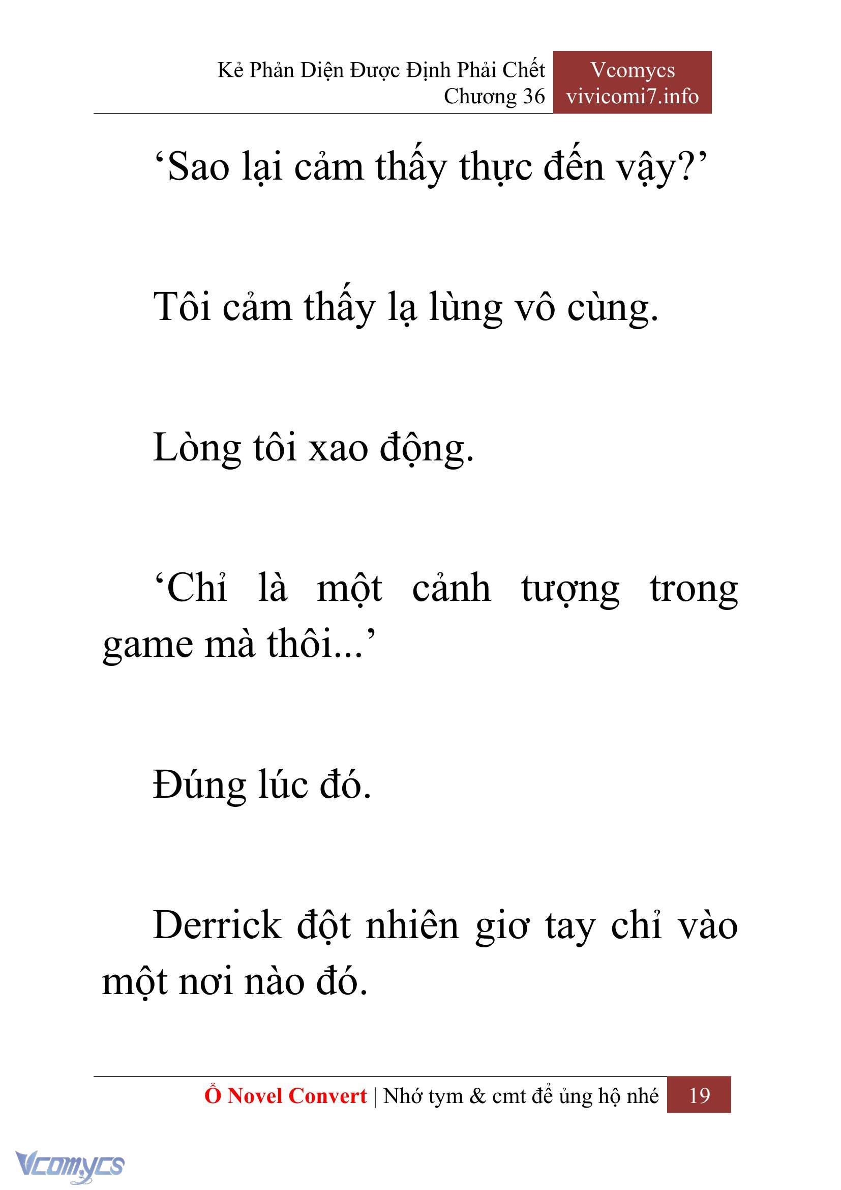 [Novel] Kẻ Phản Diện Được Định Phải Chết Chap 36 - Next Chap 37
