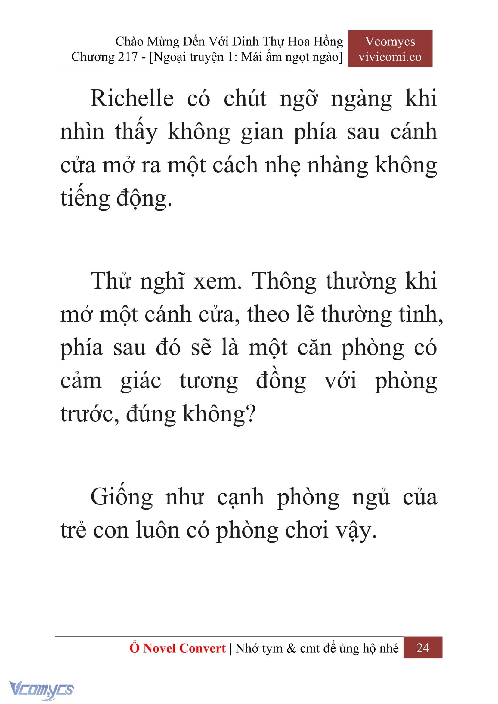 [Novel] Chào Mừng Đến Với Dinh Thự Hoa Hồng Chap 217 - Trang 2