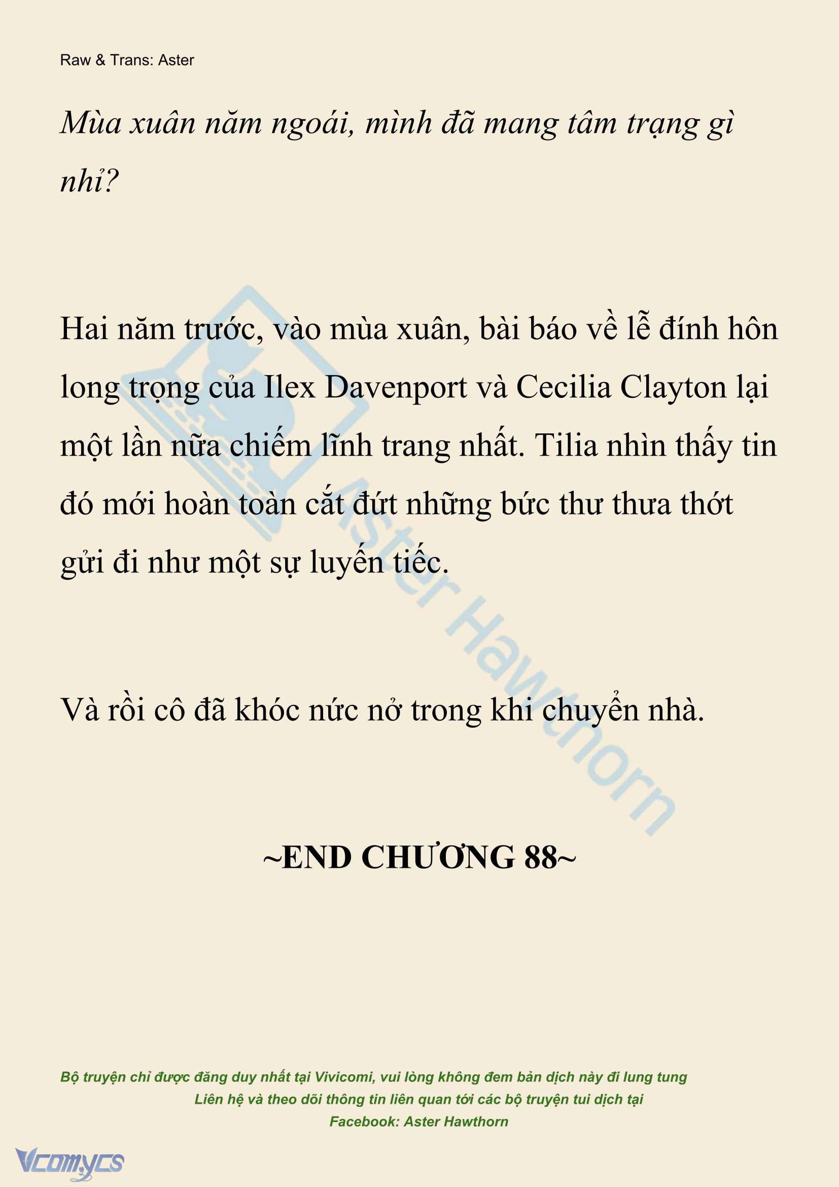 [NOVEL] Hồ Điệp Nuốt Chửng Sương Mù Chap 88 - Trang 2