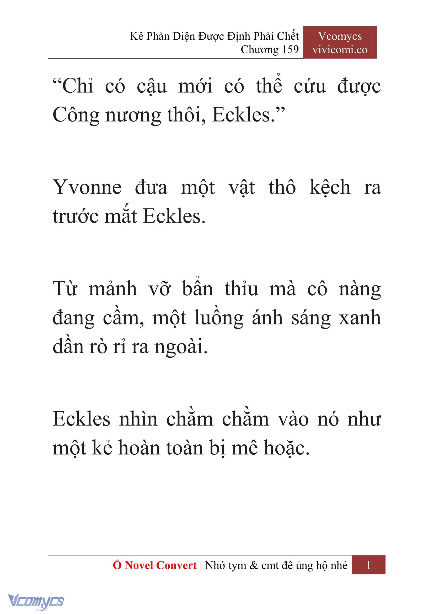 [Novel] Kẻ Phản Diện Được Định Phải Chết Chap 159 - Trang 2