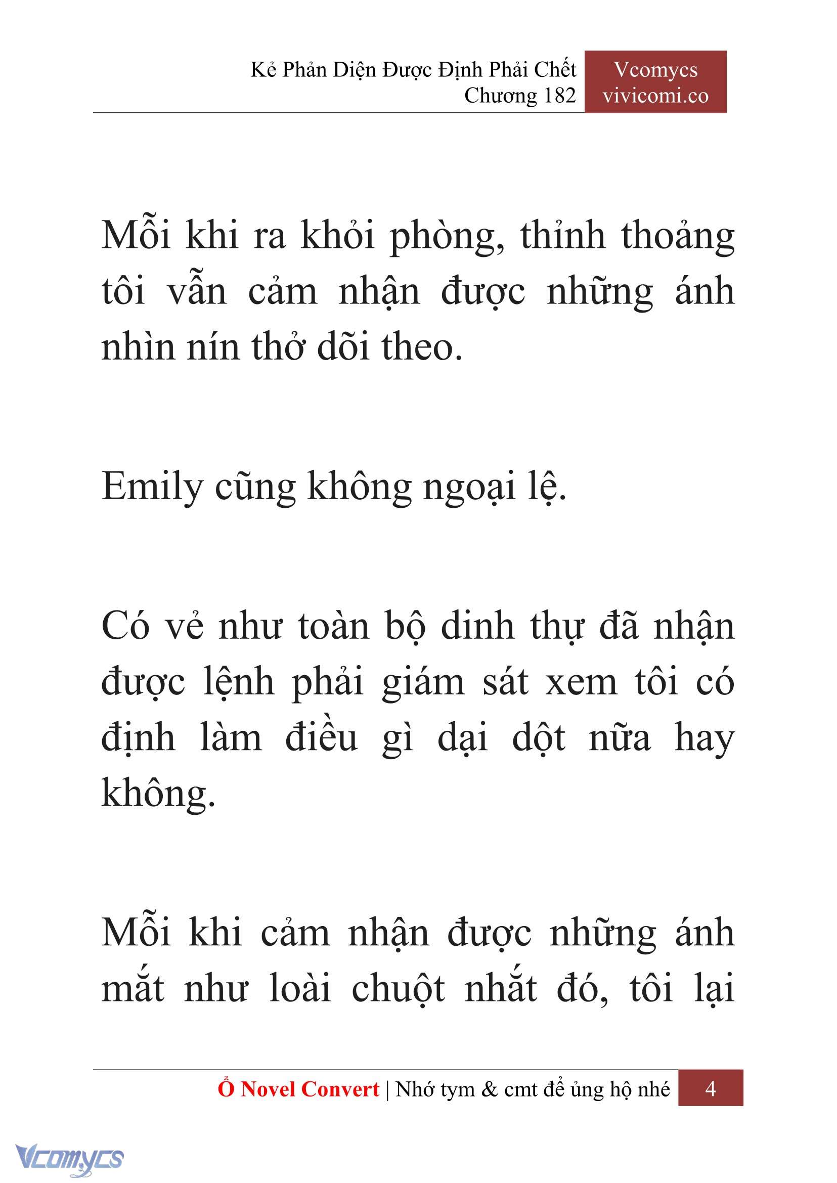 [Novel] Kẻ Phản Diện Được Định Phải Chết Chap 182 - Trang 2