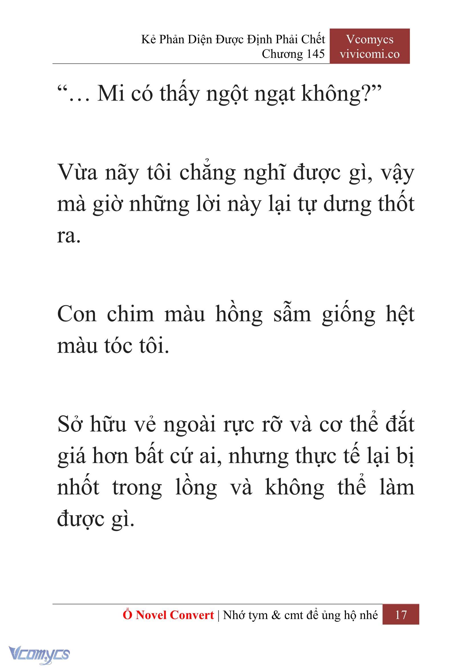 [Novel] Kẻ Phản Diện Được Định Phải Chết Chap 145 - Trang 2