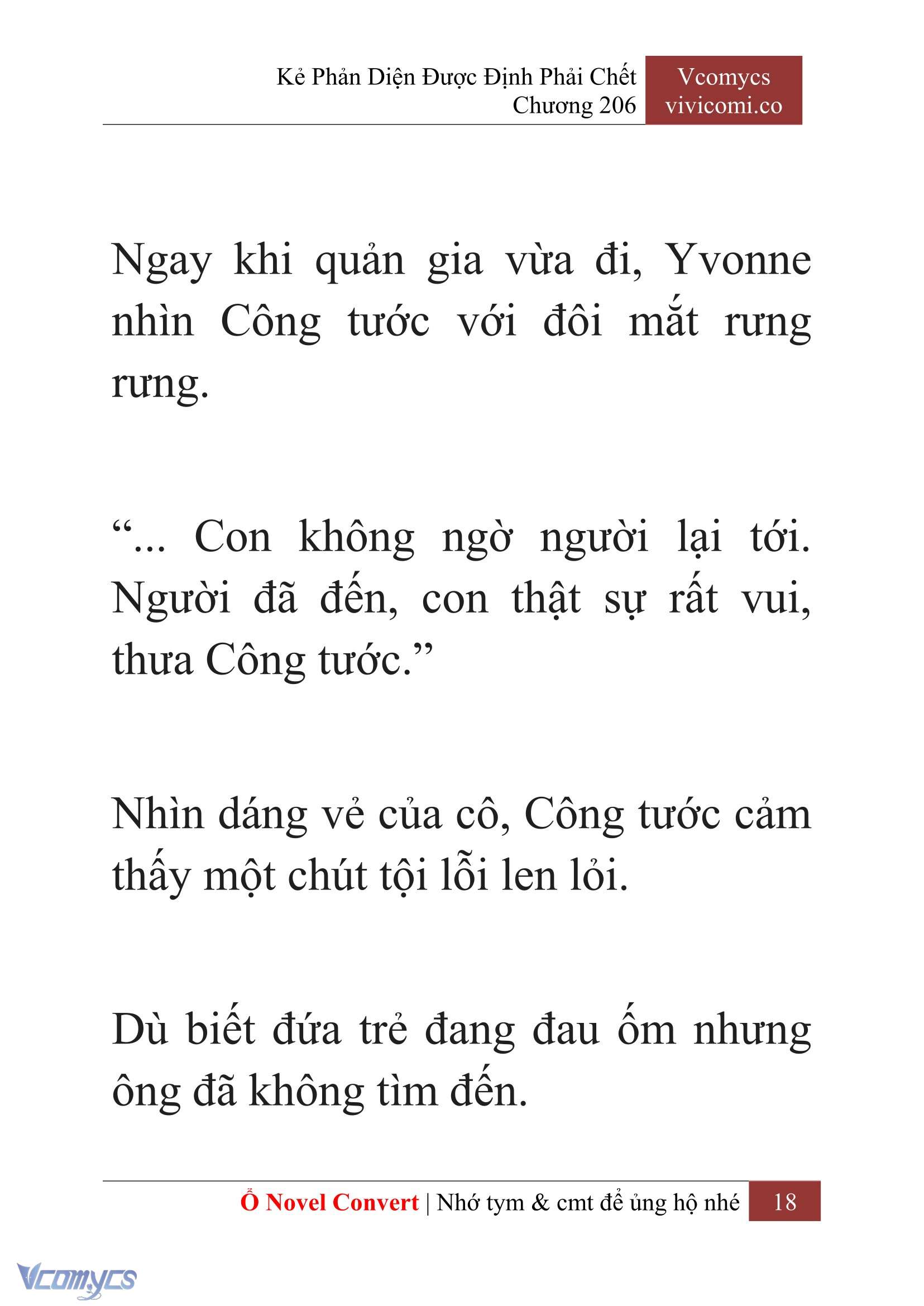 [Novel] Kẻ Phản Diện Được Định Phải Chết Chap 206 - Next Chap 207