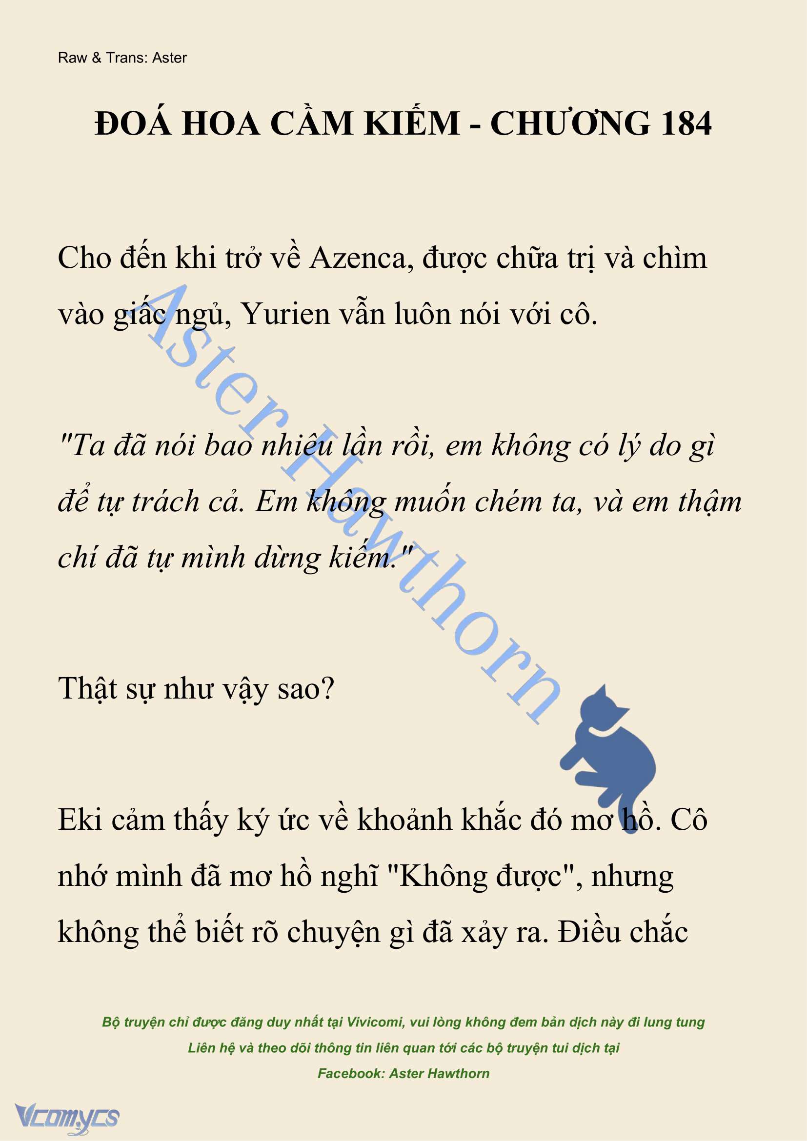 [NOVEL] Đóa Hoa Cầm Kiếm Chap 184 - Trang 2