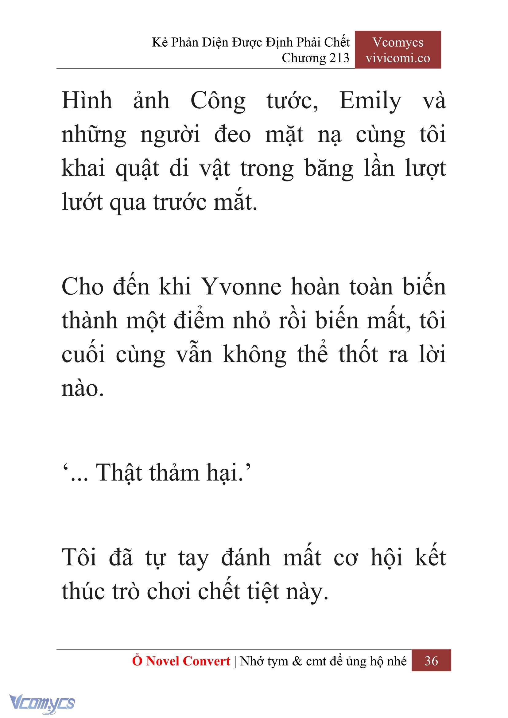 [Novel] Kẻ Phản Diện Được Định Phải Chết Chap 213 - Next Chap 214
