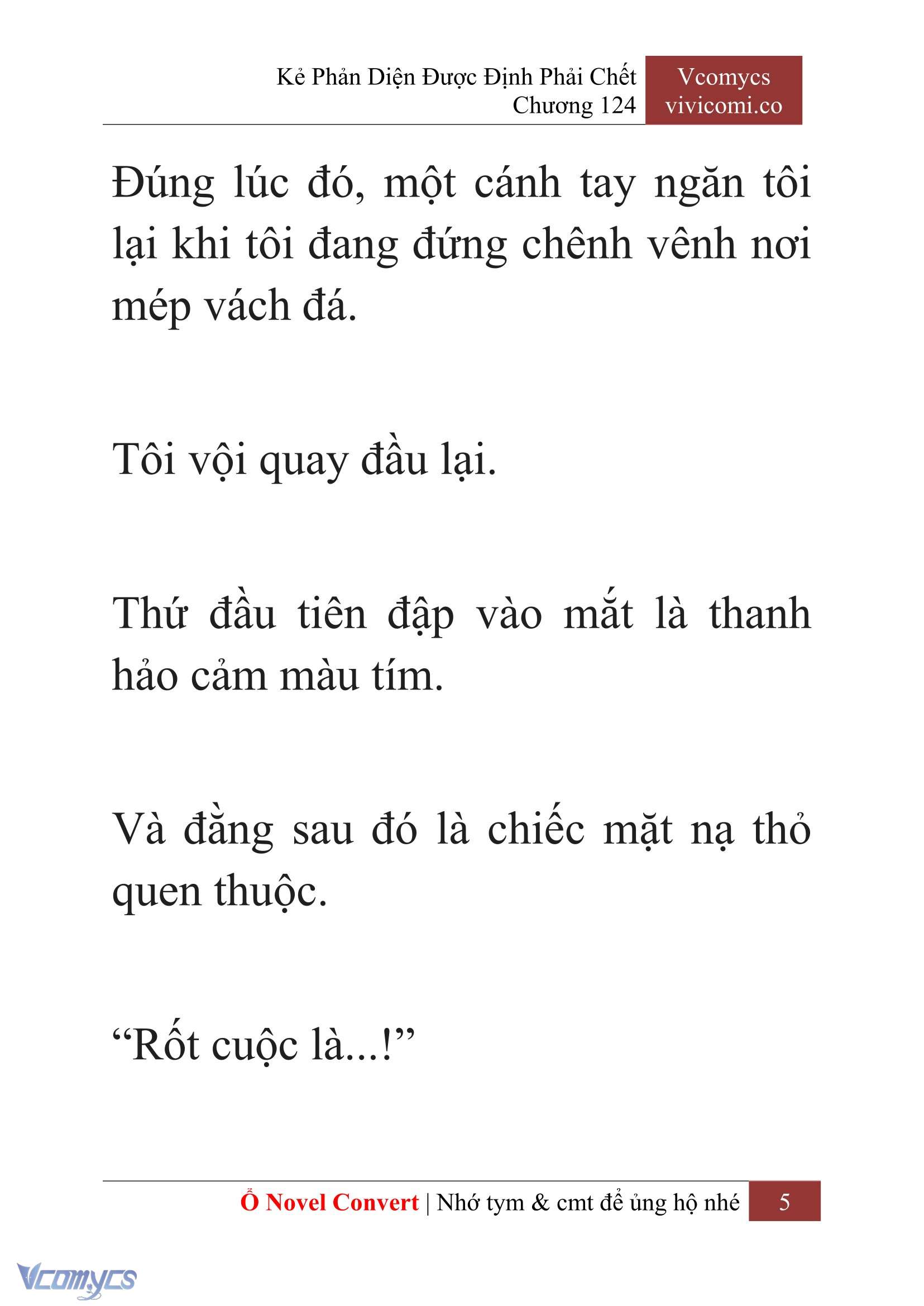 [Novel] Kẻ Phản Diện Được Định Phải Chết Chap 124 - Trang 2