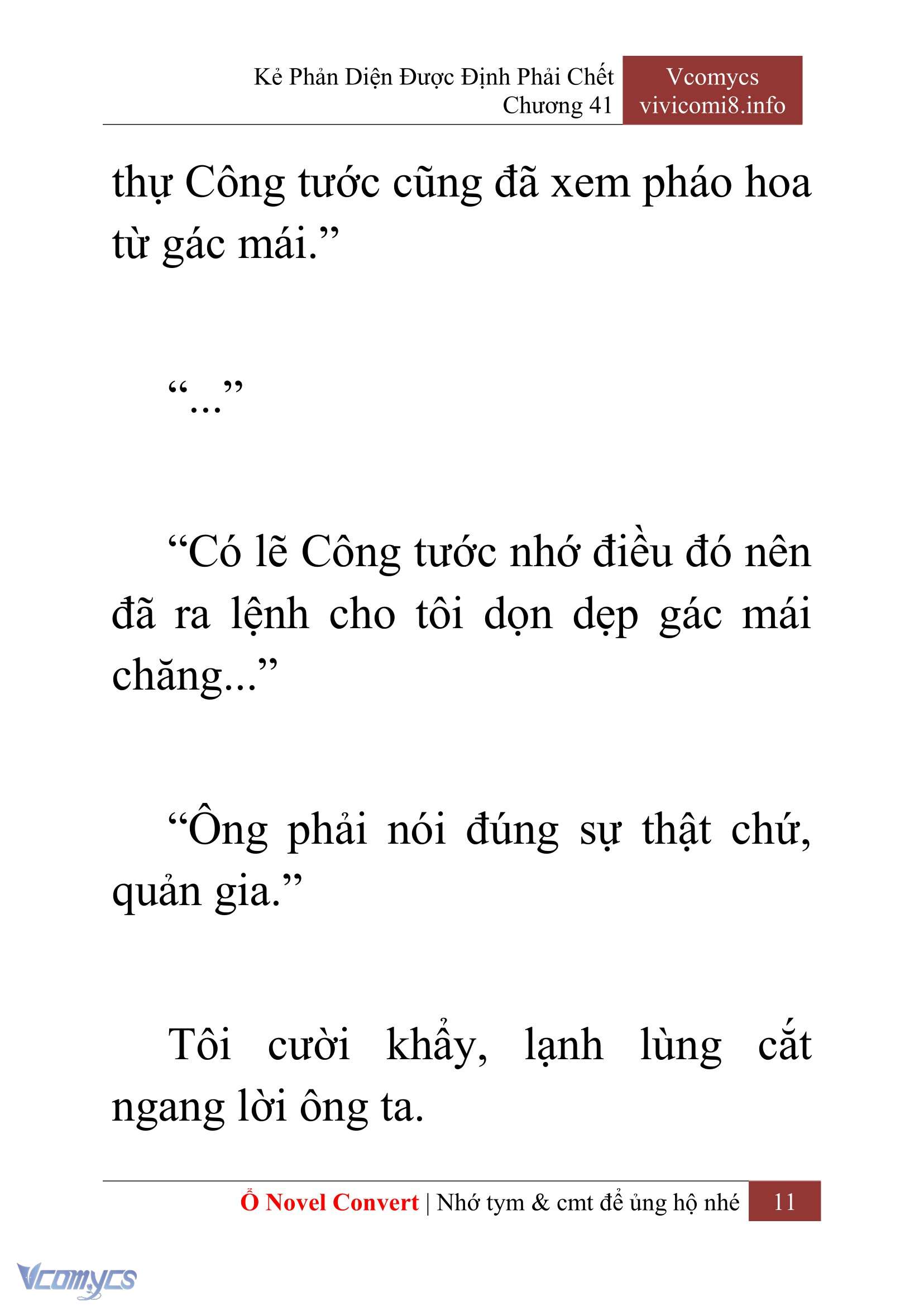 [Novel] Kẻ Phản Diện Được Định Phải Chết Chap 41 - Trang 2