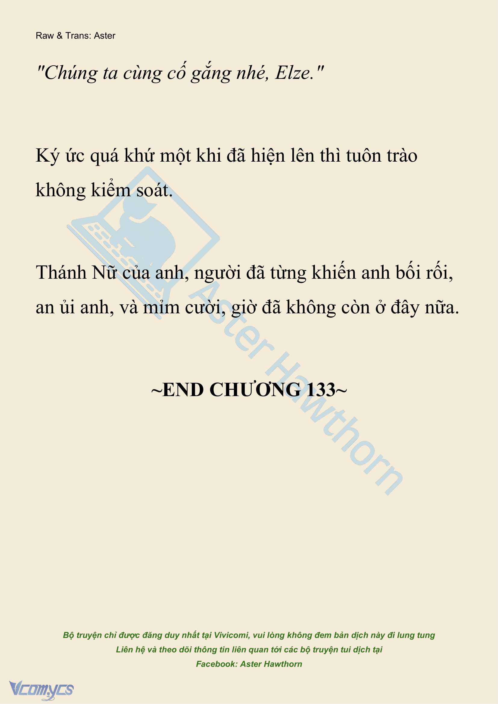[NOVEL] Anh Hùng Khao Khát Sự Sa Ngã Của Thánh Nữ Chap 133 - Trang 2