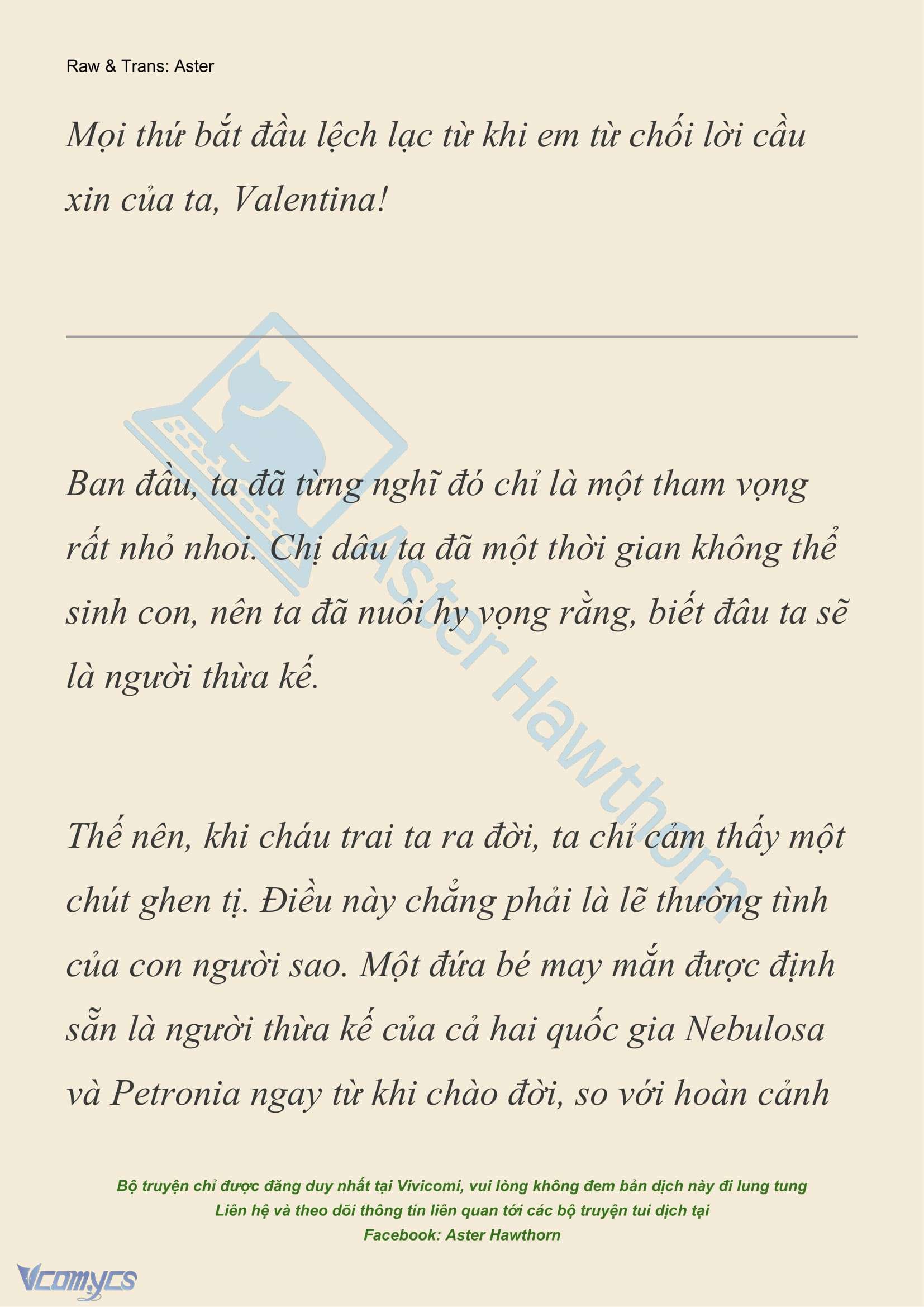 [NOVEL] Thiên Đường Của Valentina Chap 208 - Trang 2