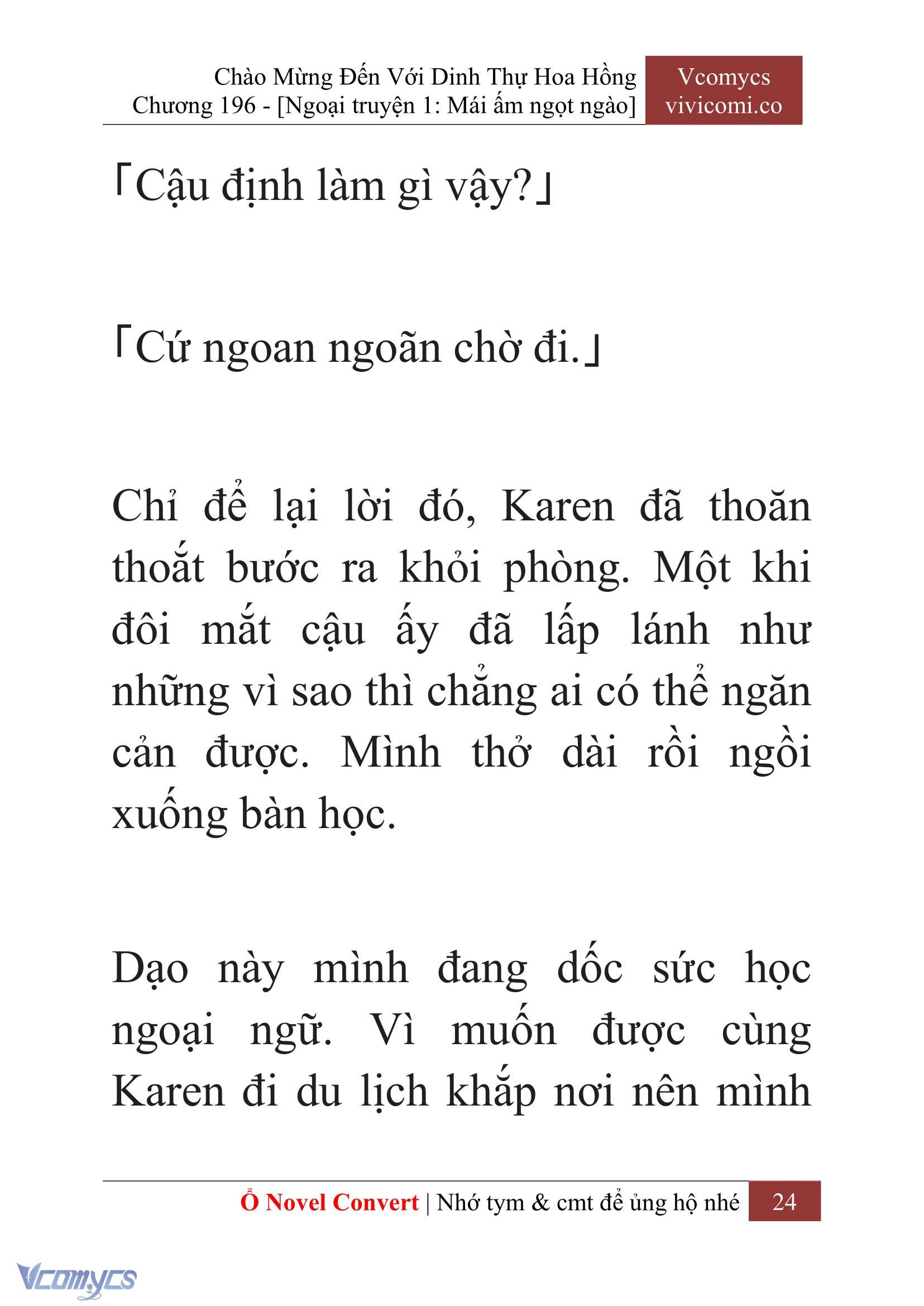 [Novel] Chào Mừng Đến Với Dinh Thự Hoa Hồng Chap 196 - Trang 2