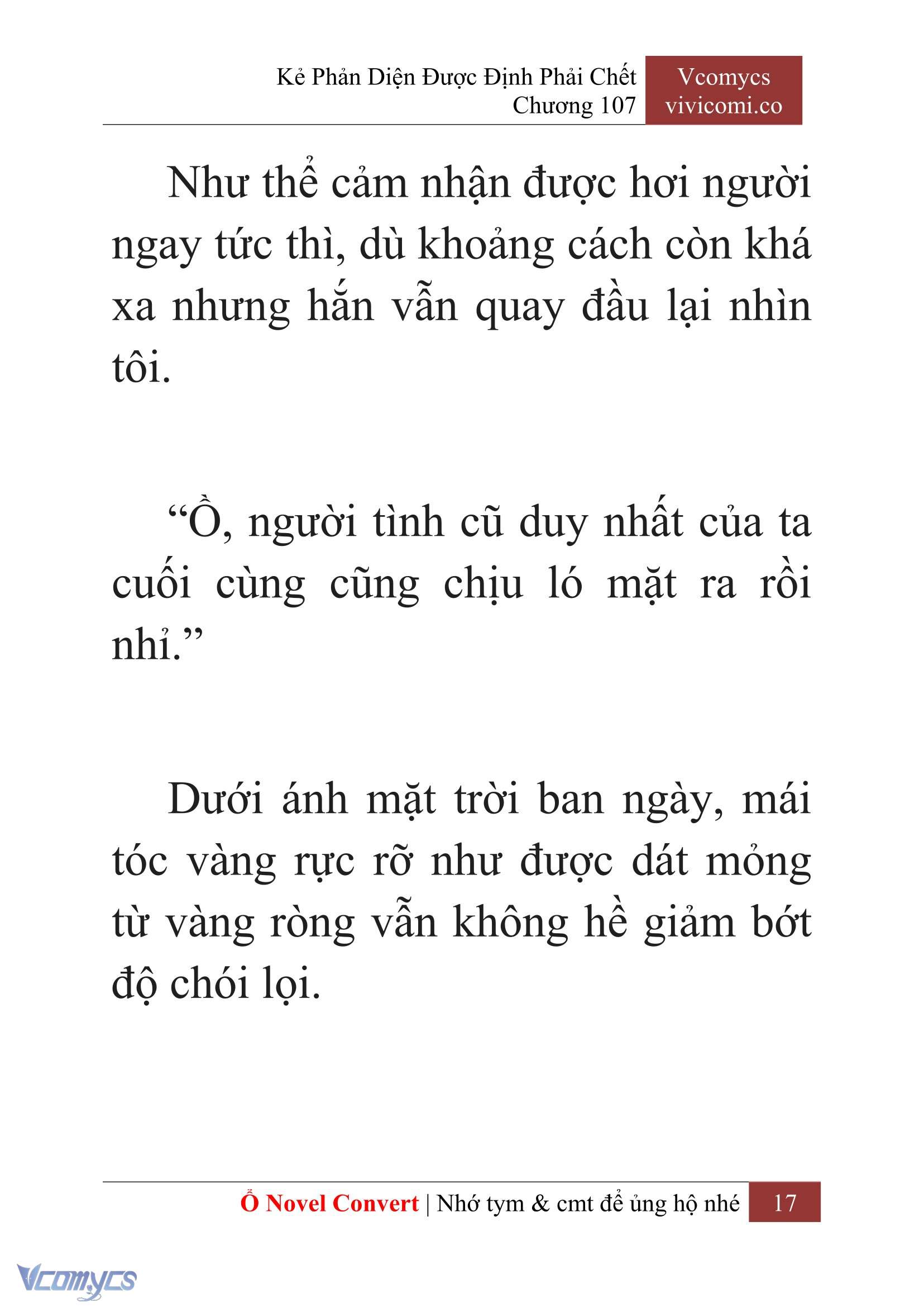 [Novel] Kẻ Phản Diện Được Định Phải Chết Chap 107 - Trang 2