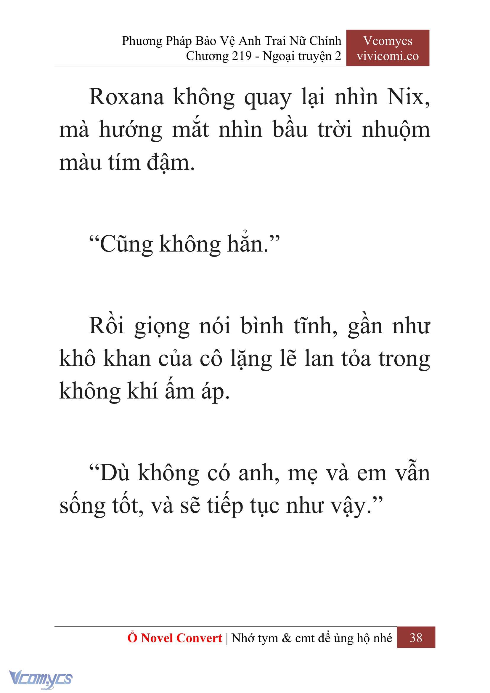 [Novel] Phương Pháp Bảo Vệ Anh Trai Nữ Chính Chap 219 - Trang 2