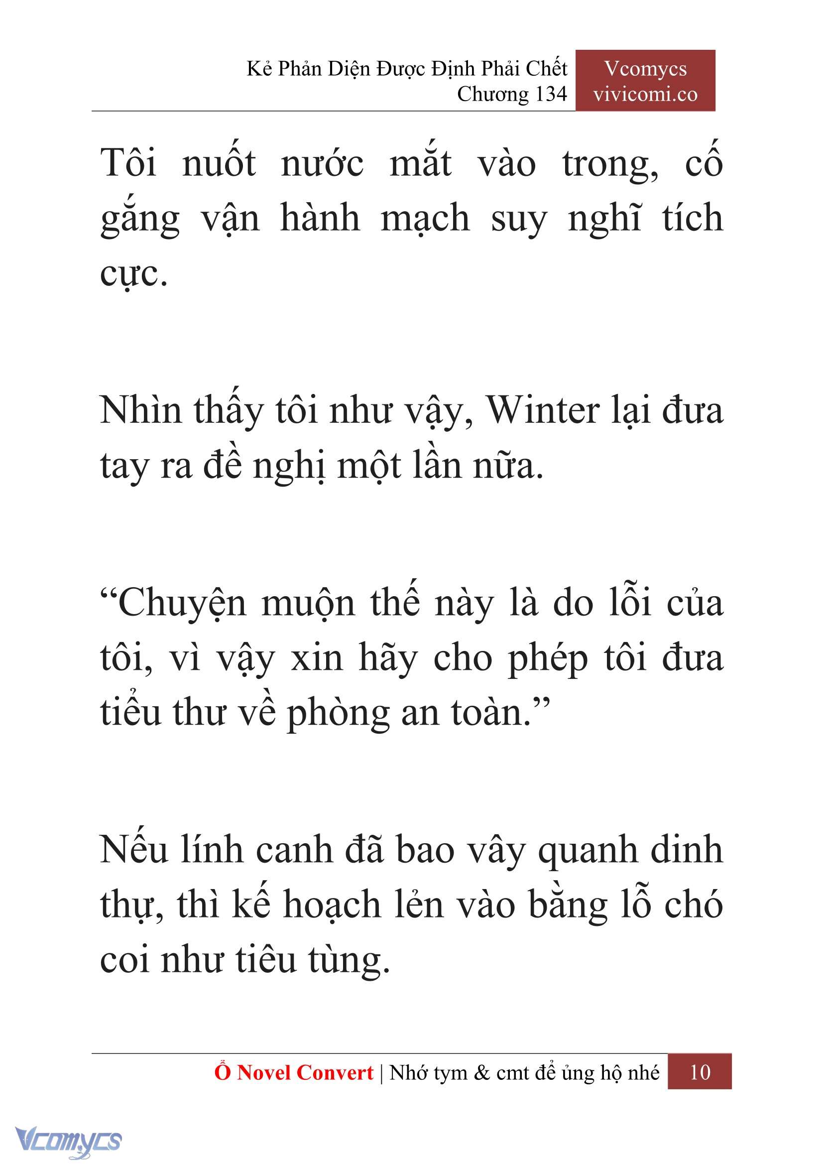 [Novel] Kẻ Phản Diện Được Định Phải Chết Chap 134 - Trang 2