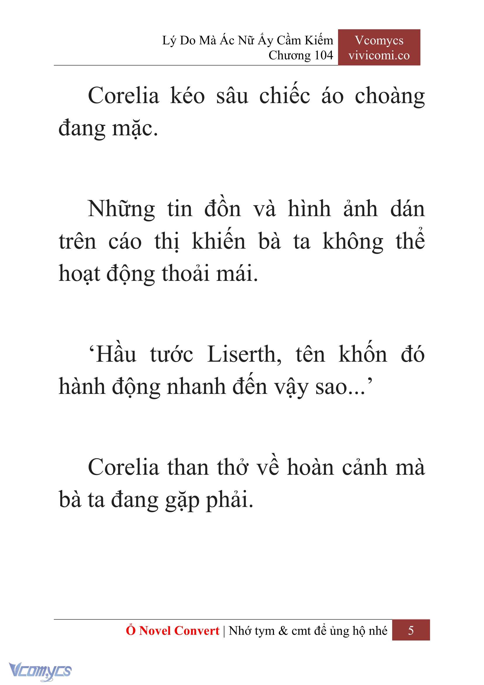 [Novel] Lý Do Mà Ác Nữ Ấy Cầm Kiếm Chap 104 - Trang 2