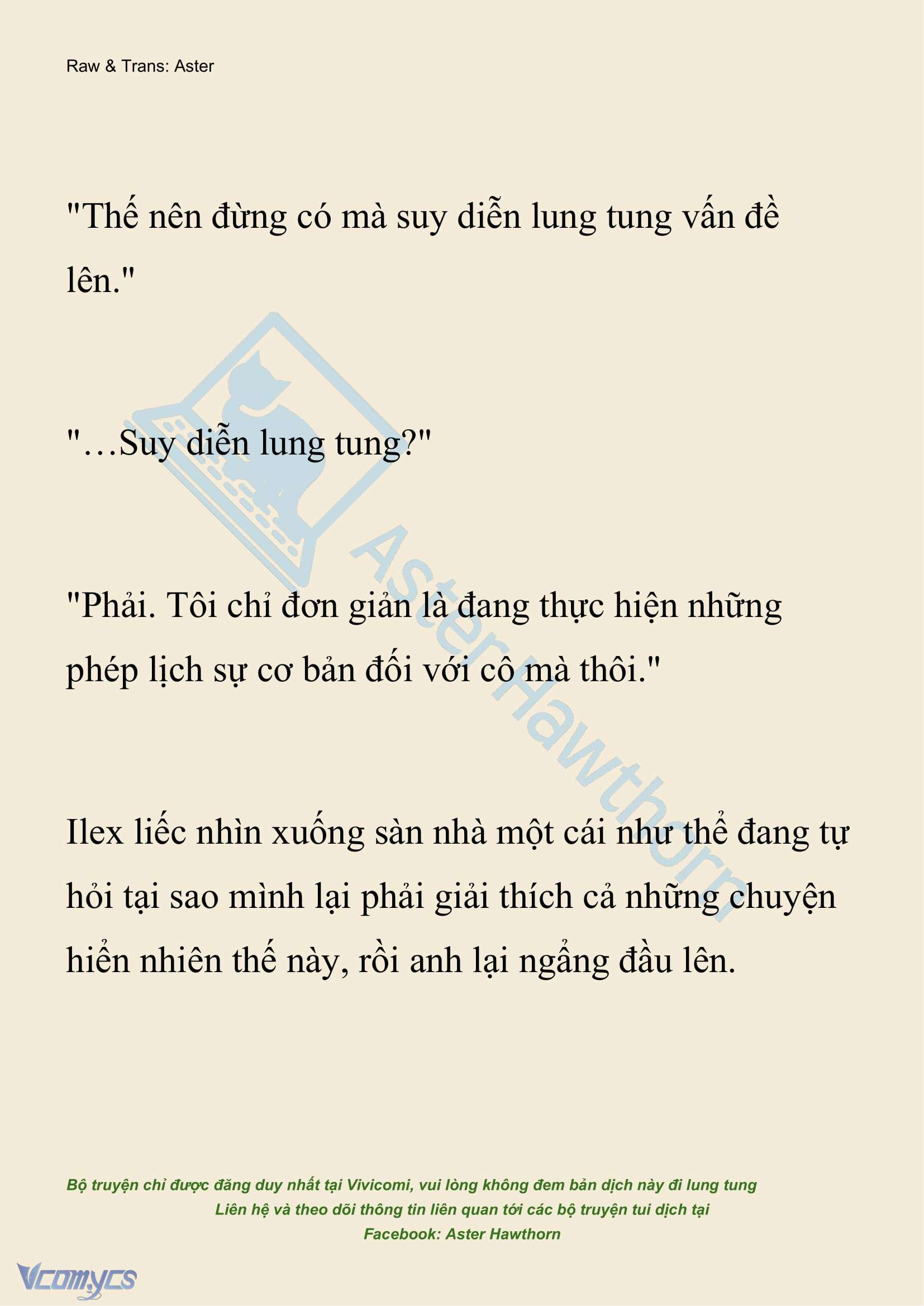 [NOVEL] Hồ Điệp Nuốt Chửng Sương Mù Chap 23 - Trang 2