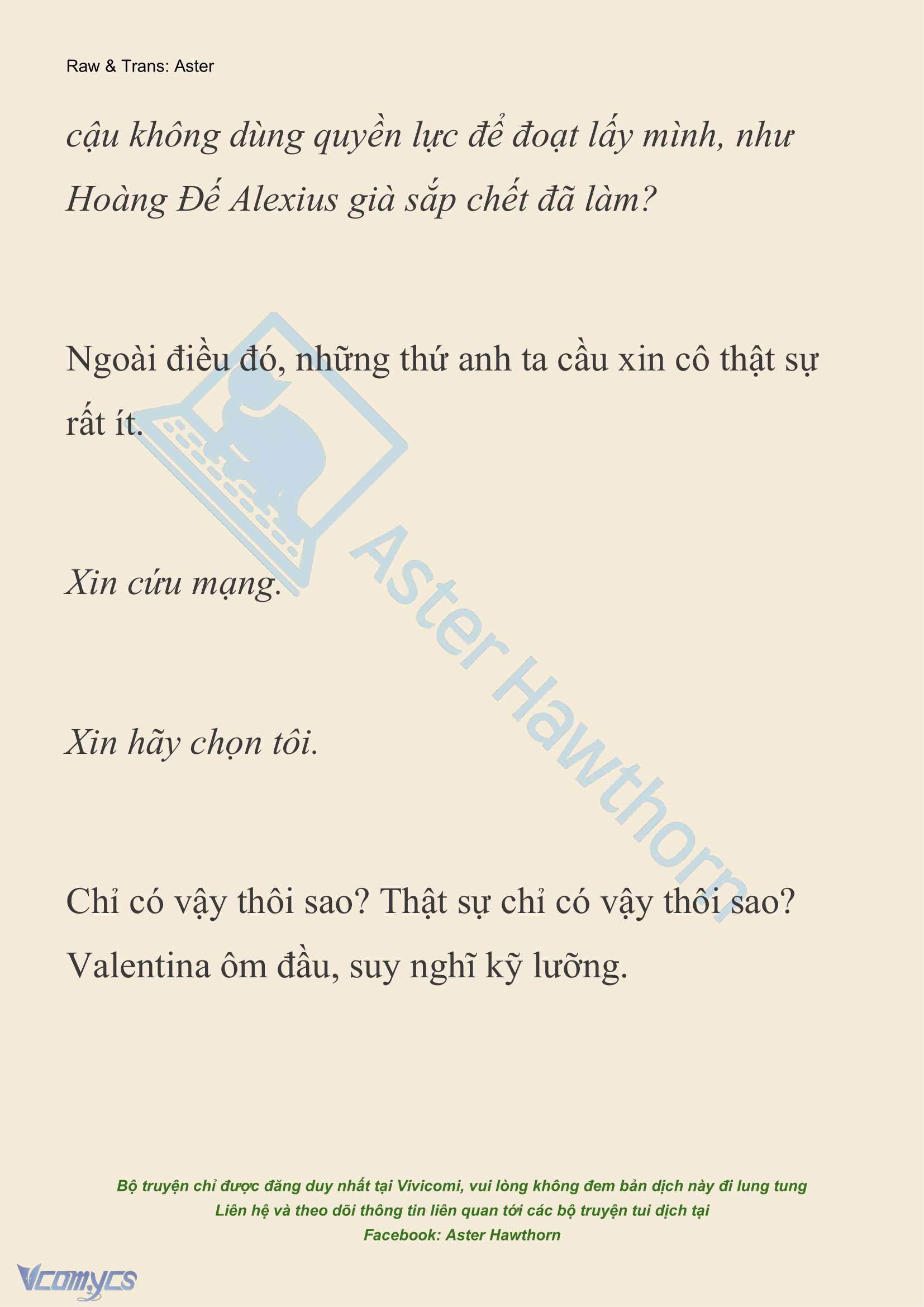 [NOVEL] Thiên Đường Của Valentina Chap 108 - Trang 2