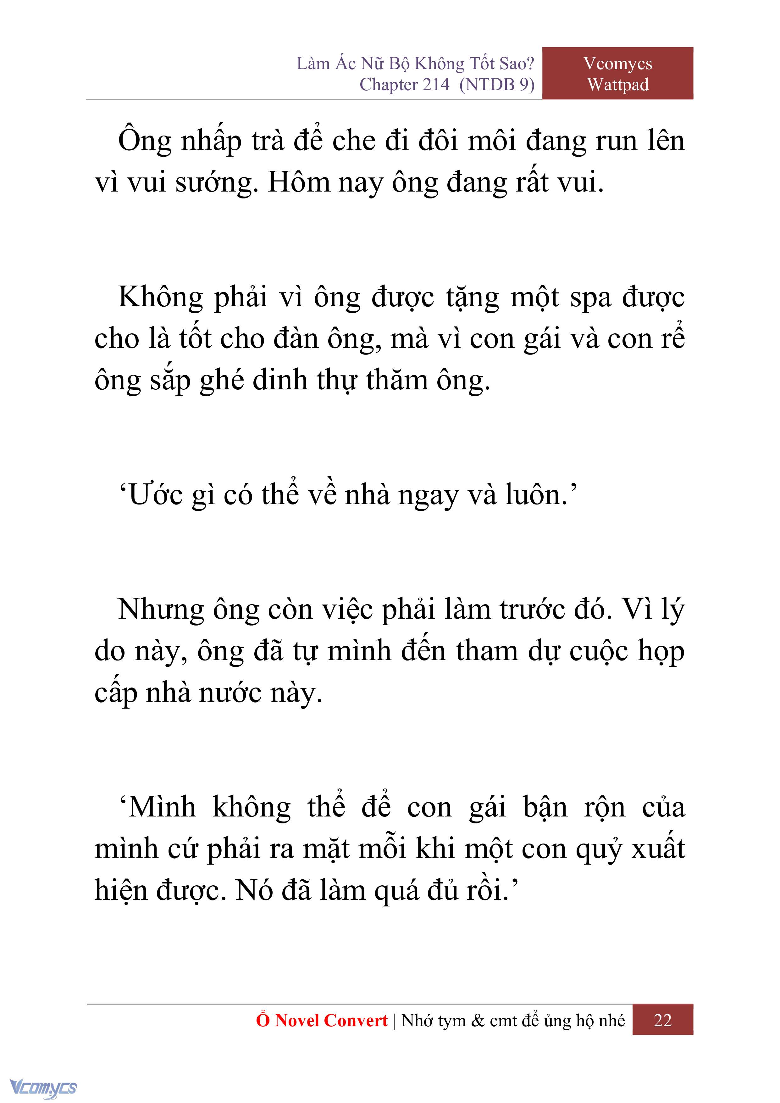 [Novel] Làm Ác Nữ Bộ Không Tốt Sao? Chap 214 - Trang 2