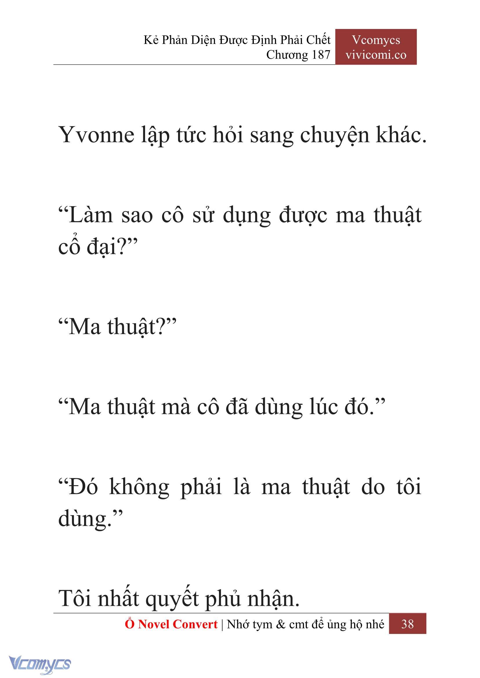 [Novel] Kẻ Phản Diện Được Định Phải Chết Chap 187 - Trang 2