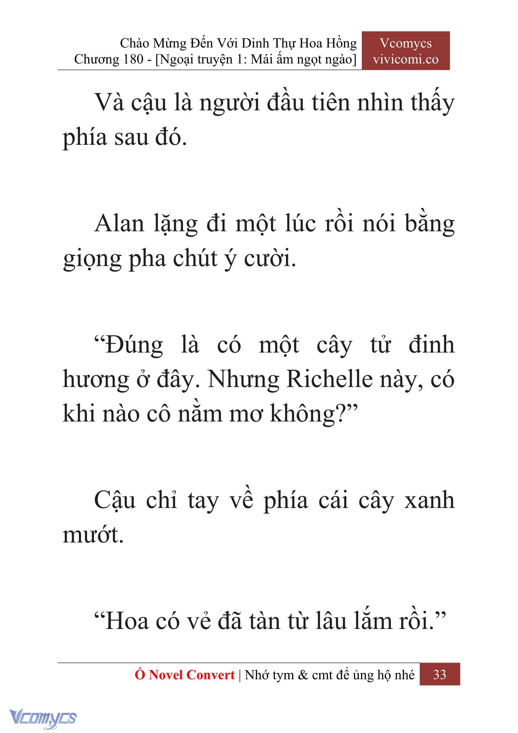 [Novel] Chào Mừng Đến Với Dinh Thự Hoa Hồng Chap 180 - Next Chap 181