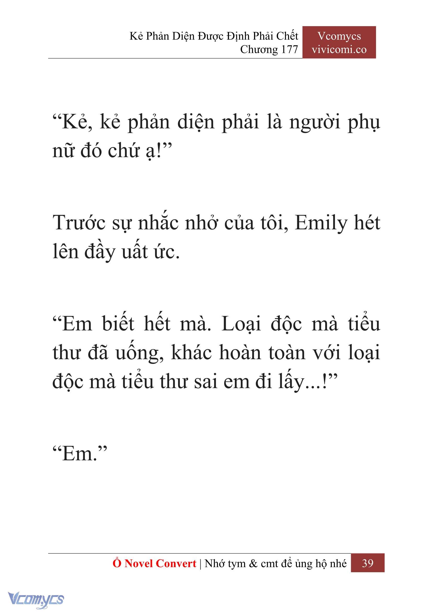 [Novel] Kẻ Phản Diện Được Định Phải Chết Chap 177 - Trang 2