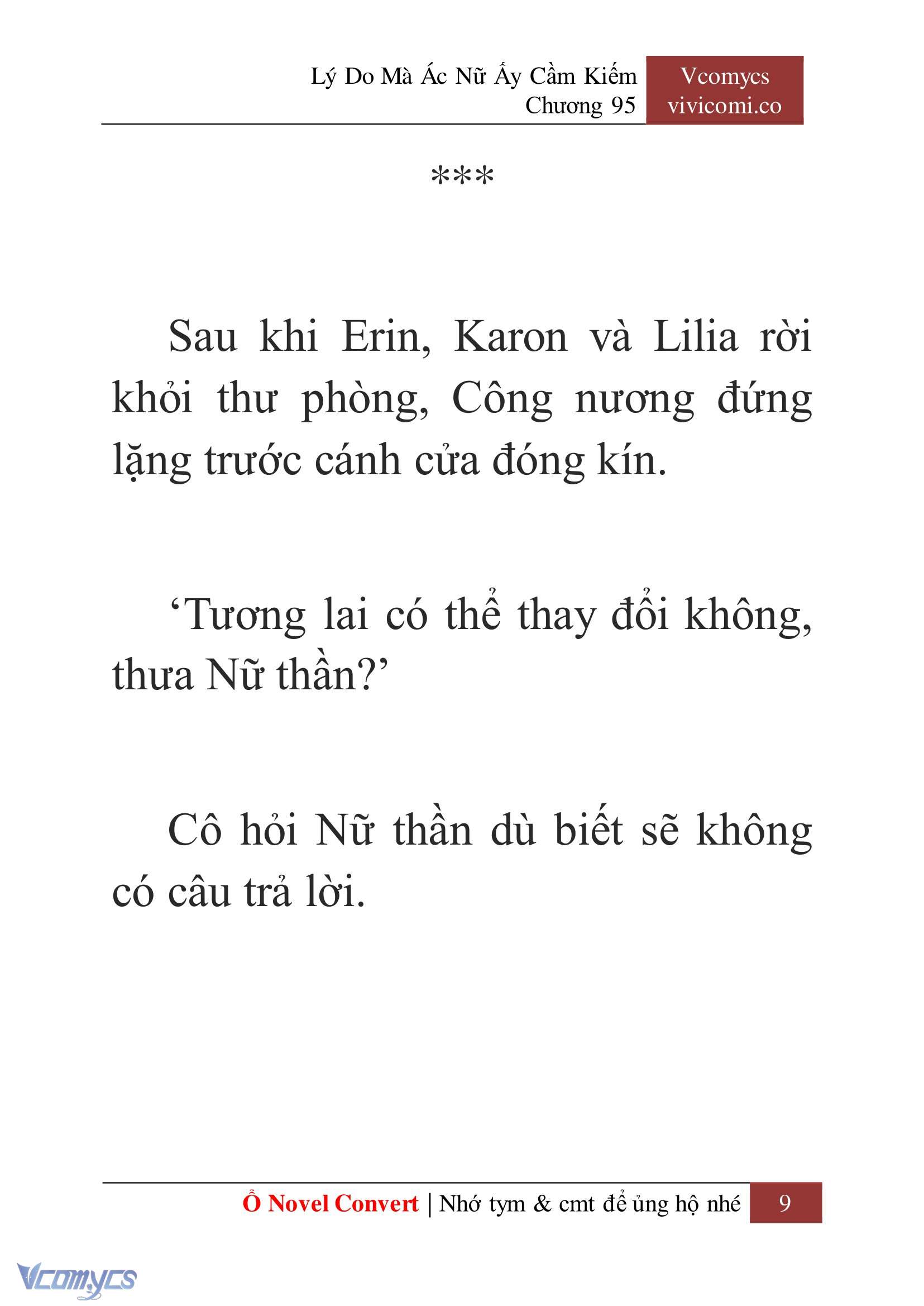 [Novel] Lý Do Mà Ác Nữ Ấy Cầm Kiếm Chap 95 - Trang 2