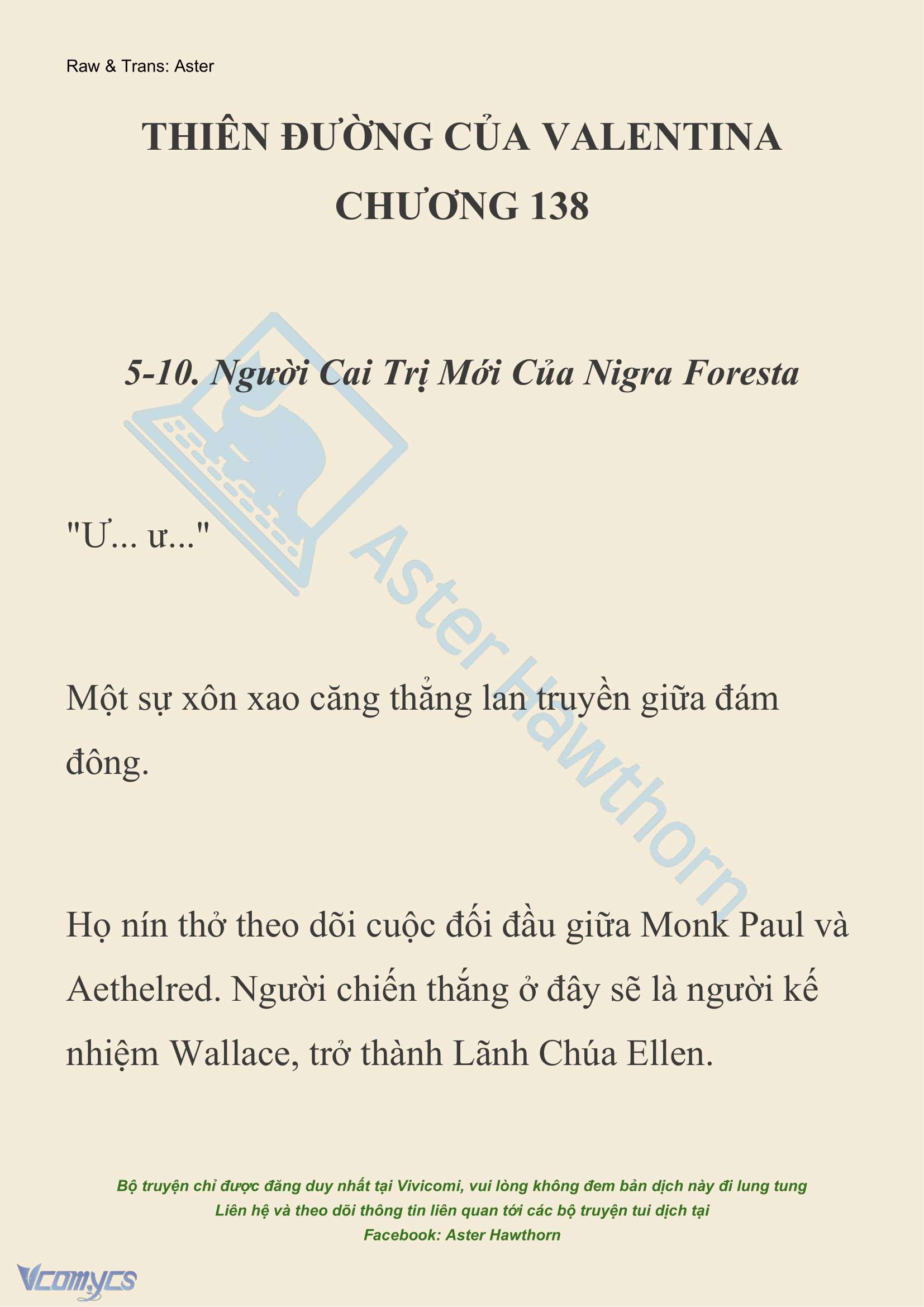 [NOVEL] Thiên Đường Của Valentina Chap 138 - Next Chap 139