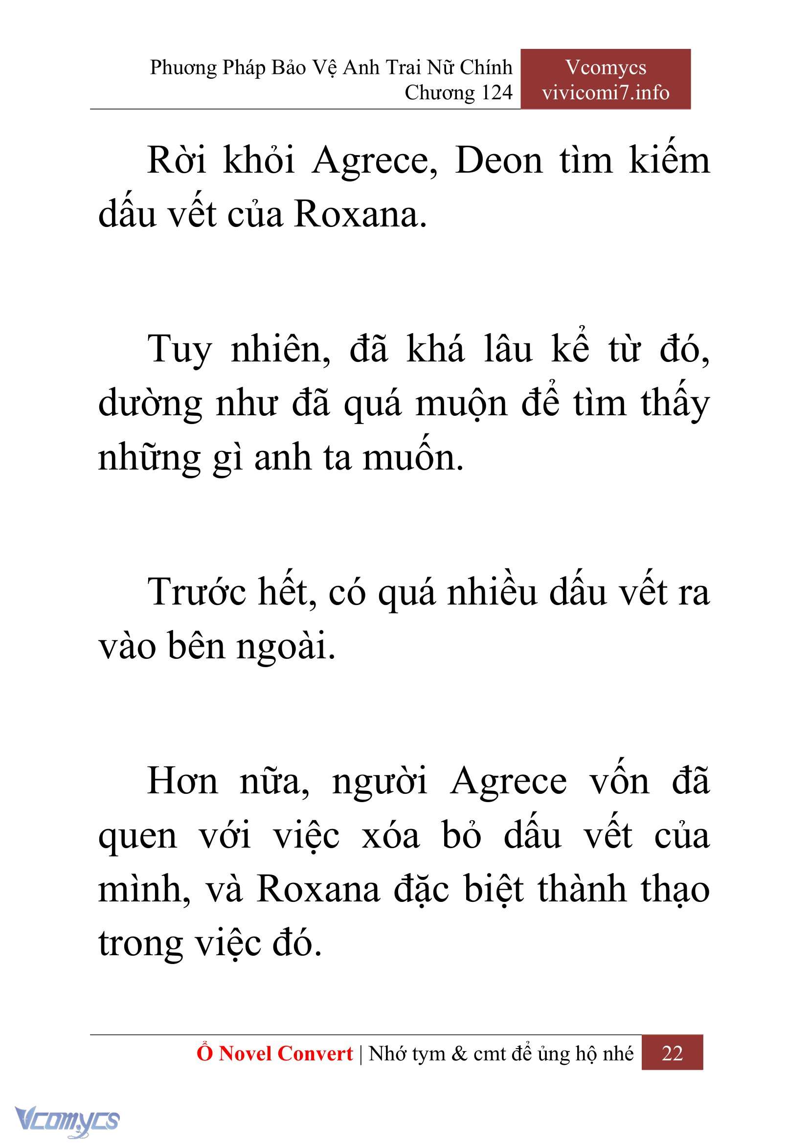 [Novel] Phương Pháp Bảo Vệ Anh Trai Nữ Chính Chap 124 - Trang 2