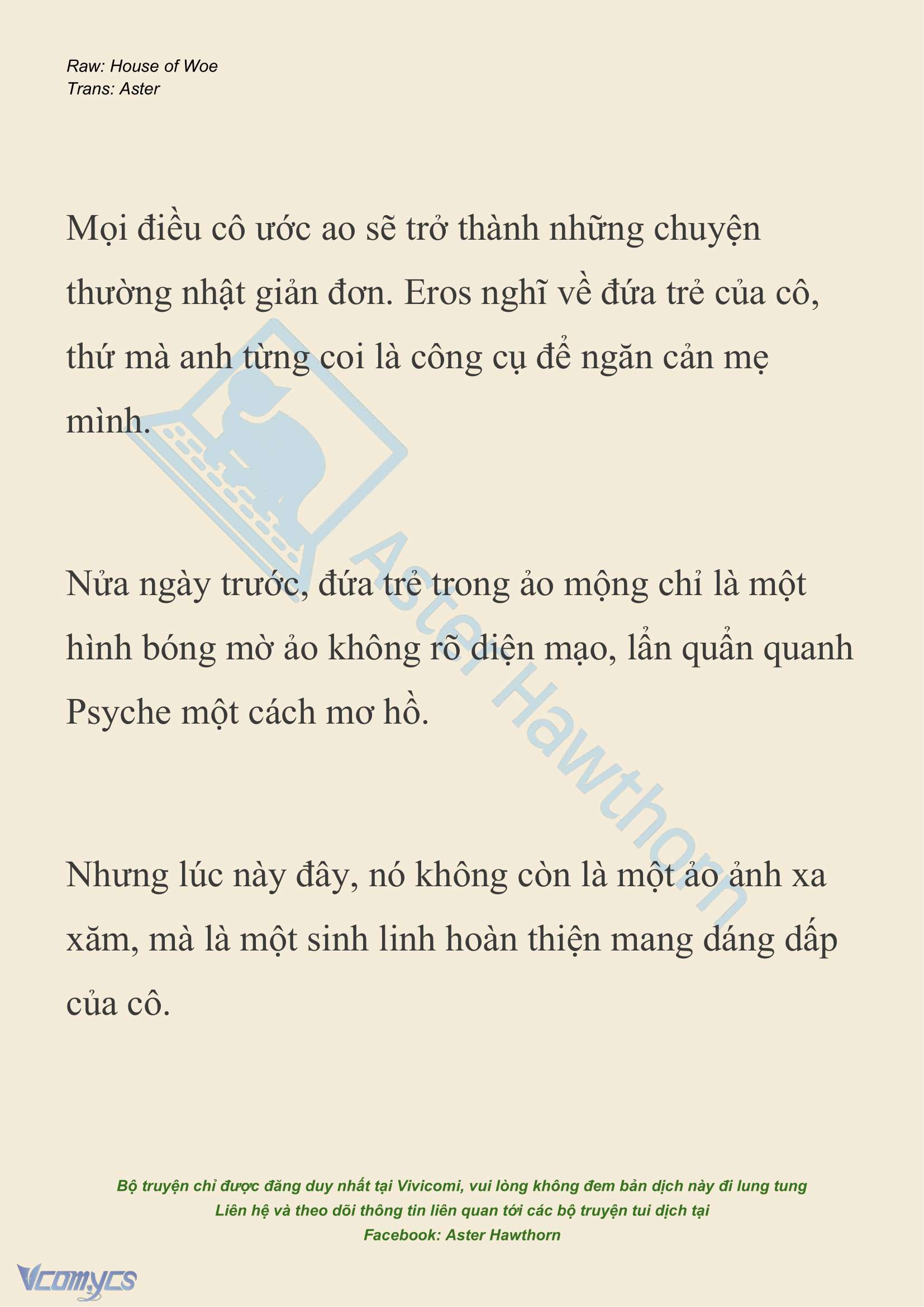[NOVEL] Dành Cho Các Nữ Thần: Dành cho Psyche Chap 27 - Trang 2