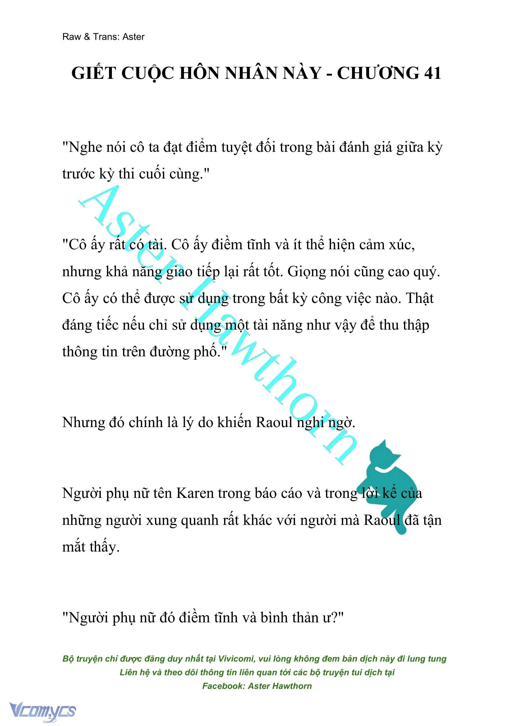 [NOVEL] Giết Cuộc Hôn Nhân Này Chap 41 - Next Chap 42