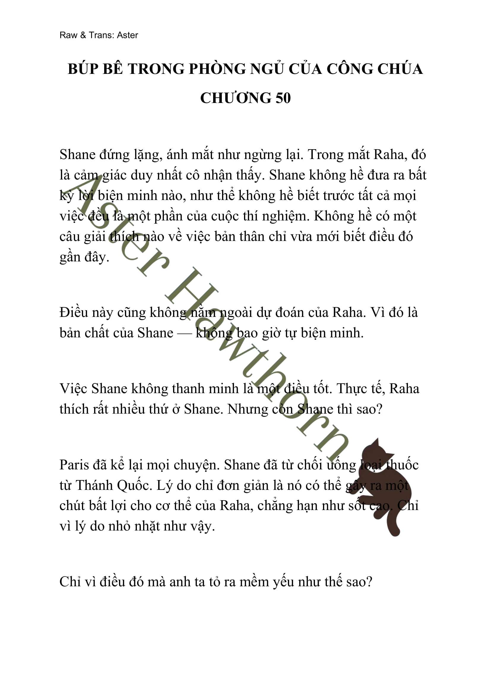 [NOVEL] Búp Bê Trong Phòng Ngủ Của Công Chúa Chap 50 - Trang 2
